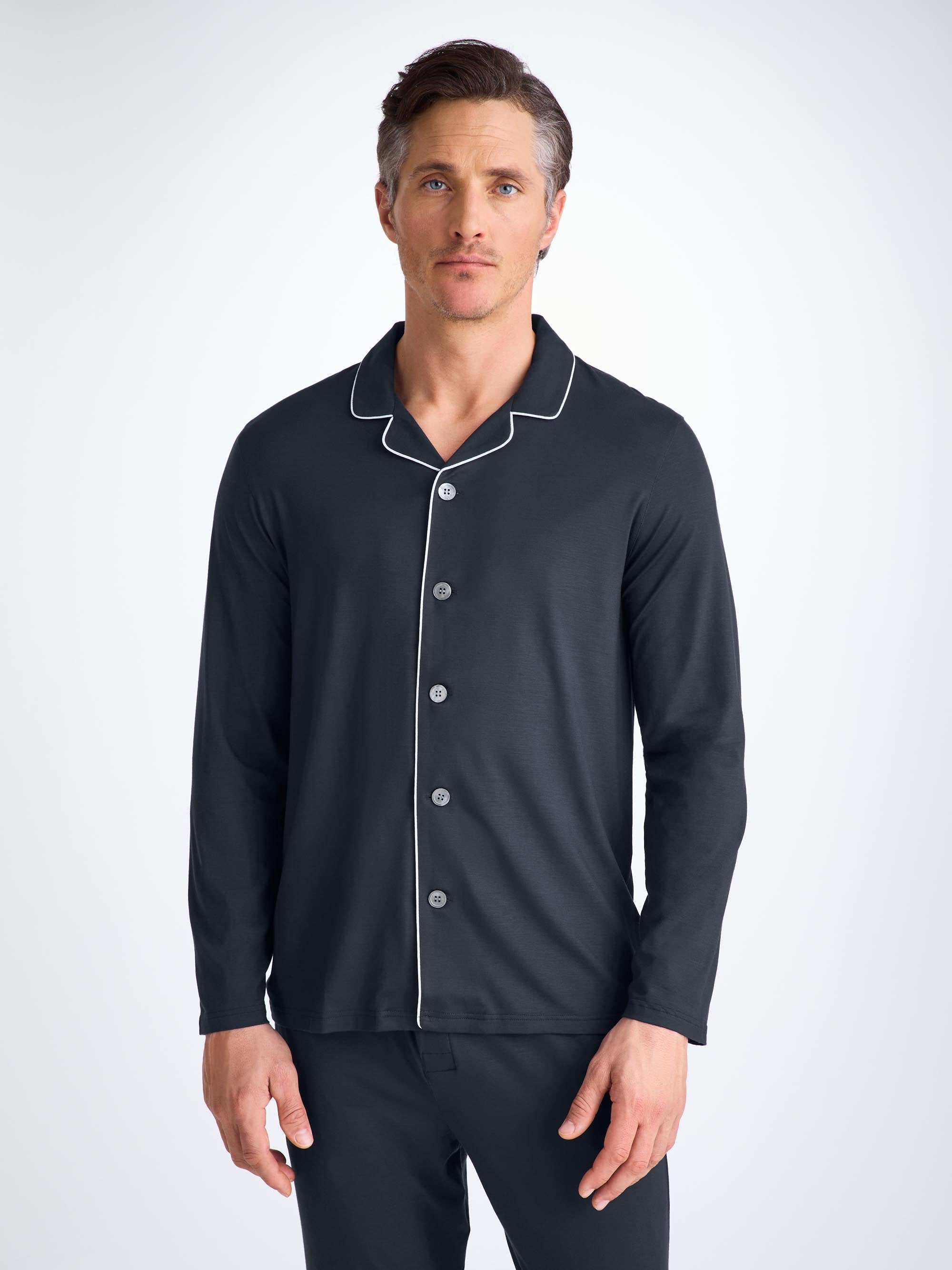 Men's Pyjamas Basel Micro Modal Stretch Navy - 9