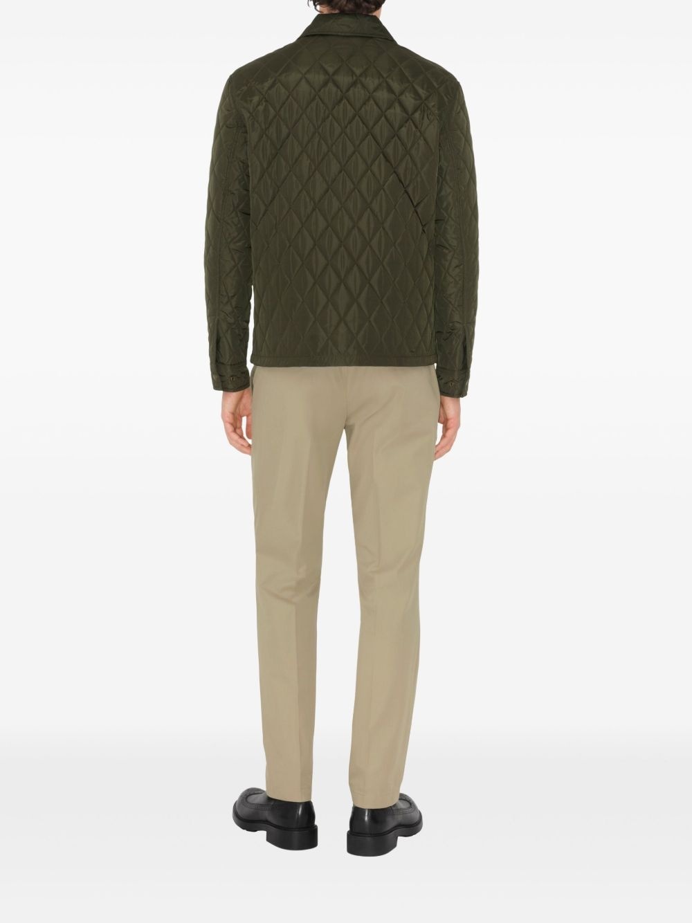 cotton chino trousers - 3