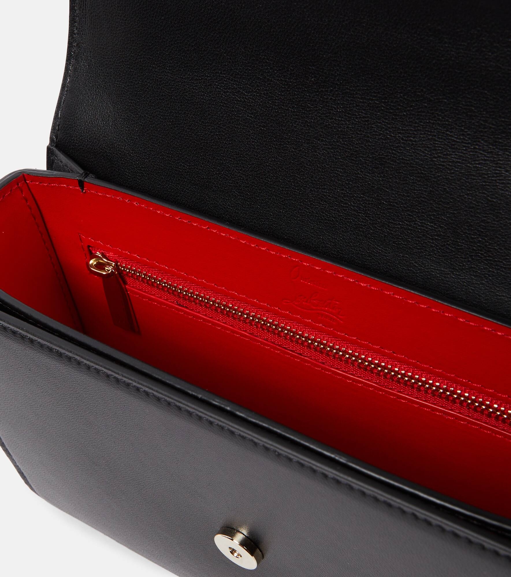 Loubi54 Small leather crossbody bag - 3
