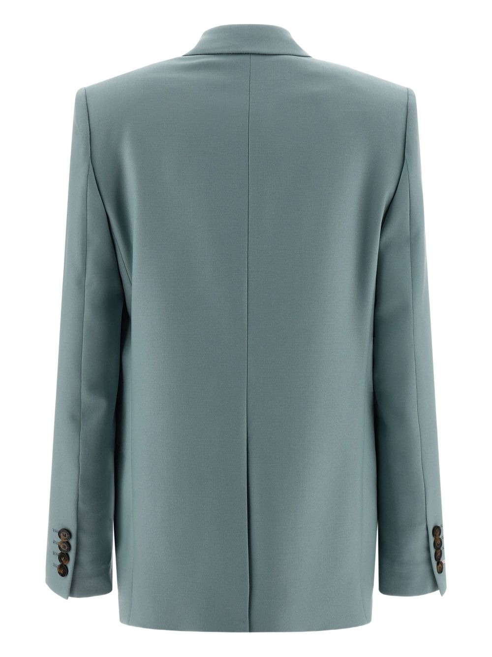 double-breasted peak-lapel blazer - 2