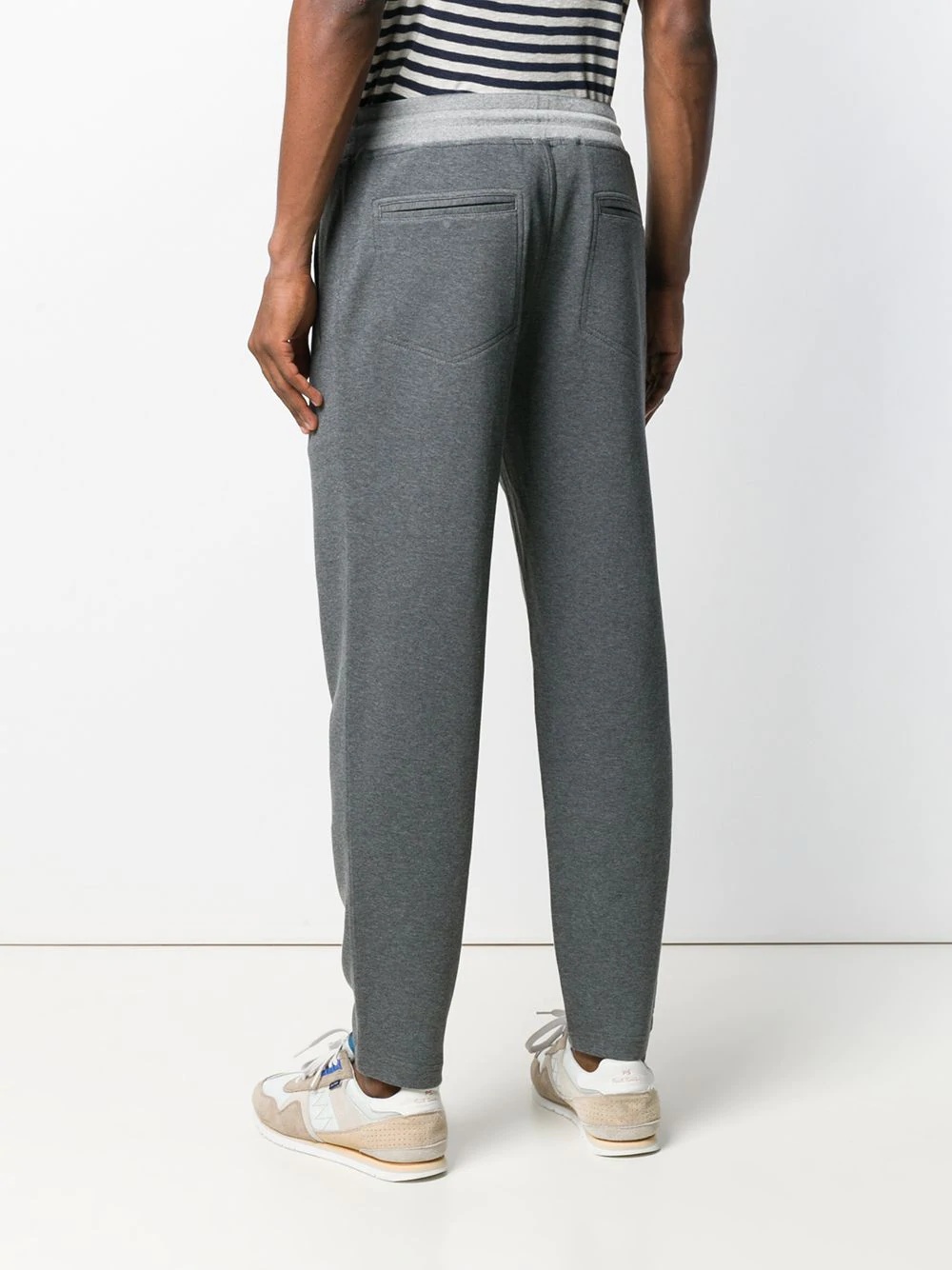 plain track pants - 4