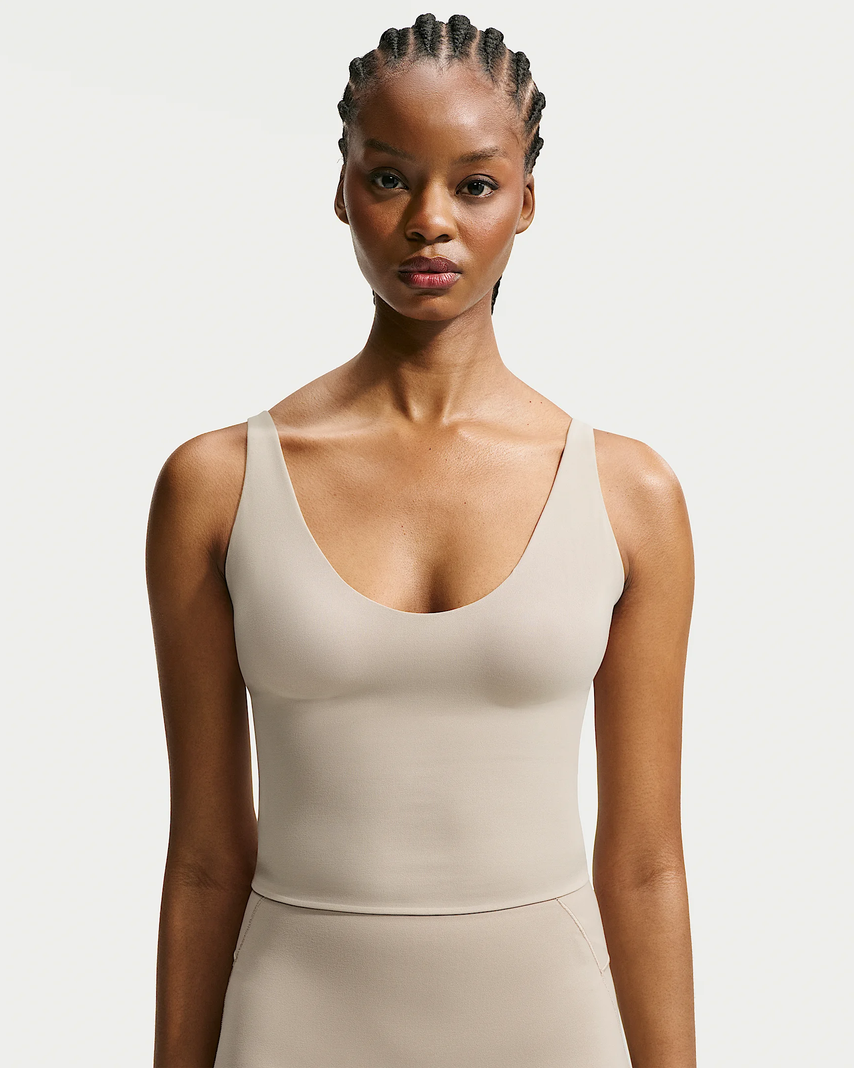 NikeSKIMS Studio Stretch Women's Plunge Tank - 1