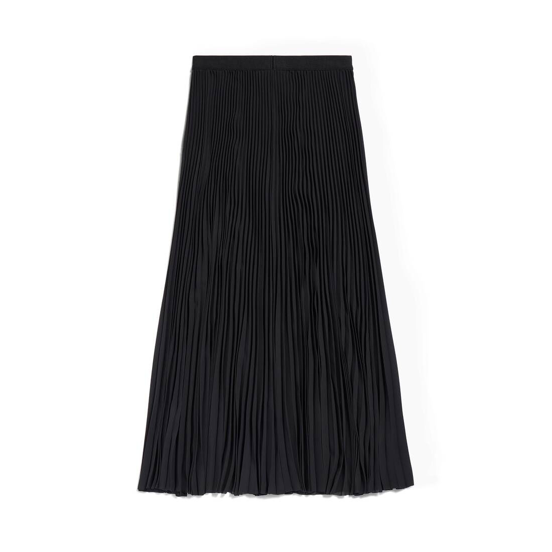 Women's Elastic Skirt in Black - 6