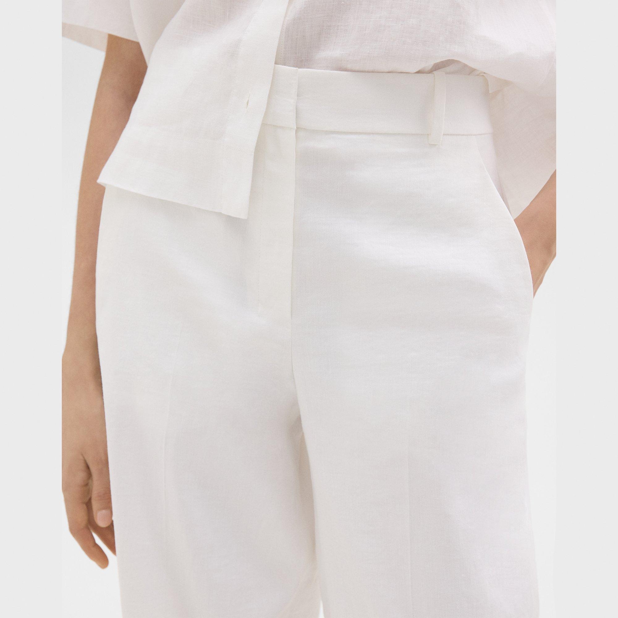 High-Waist Wide-Leg Pant in Good Linen - 5