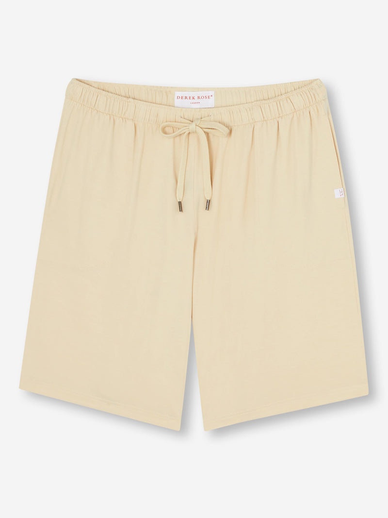 Men's Lounge Shorts Basel Micro Modal Stretch Ecru - 1