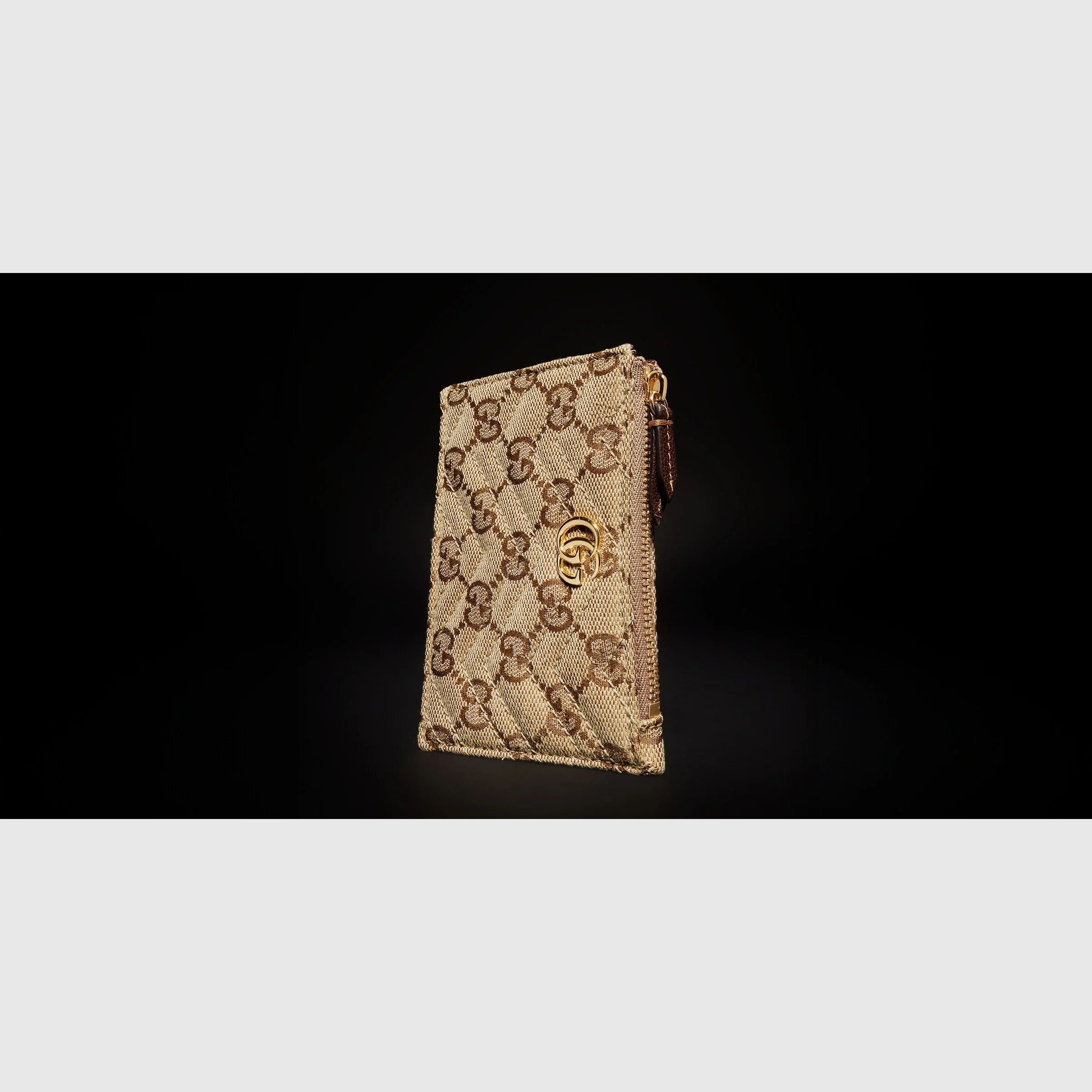 GG Marmont zip key pouch - 1
