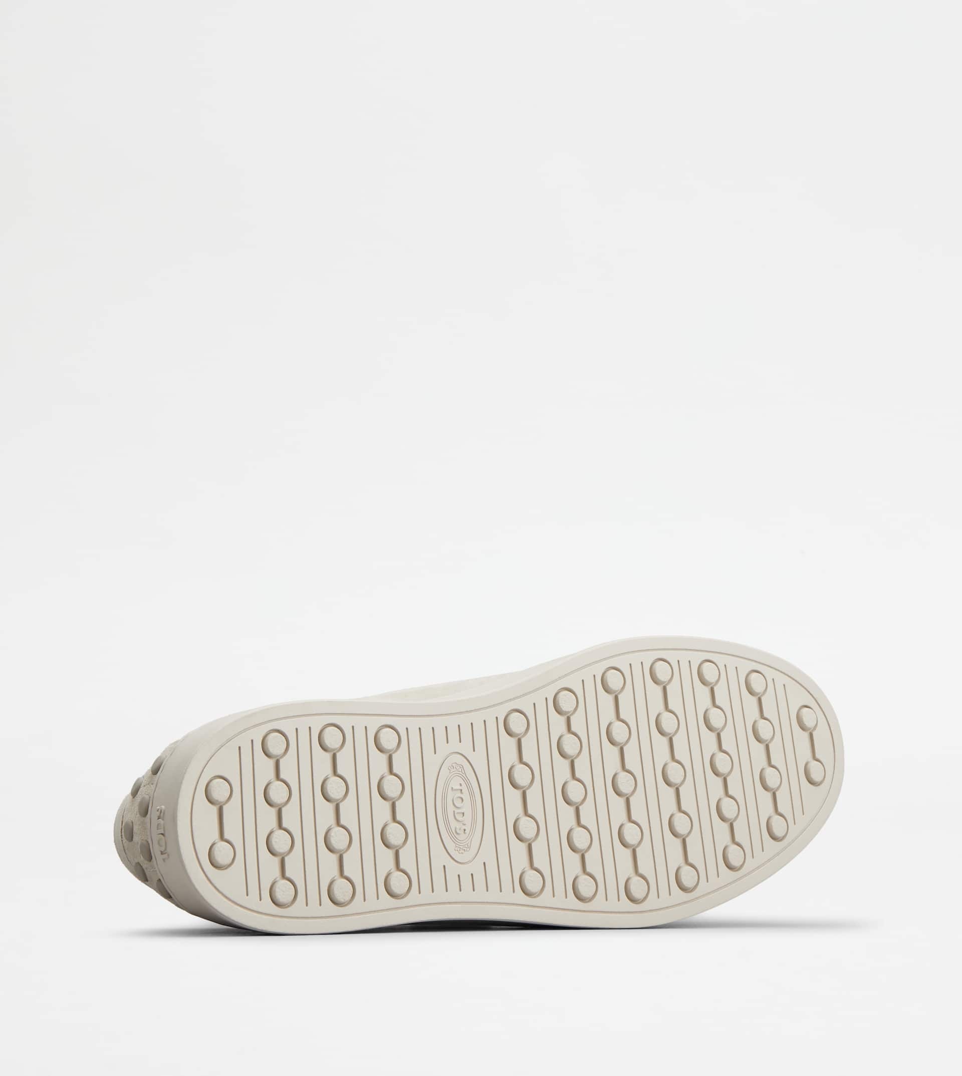 SNEAKERS IN SUEDE - BEIGE - 5