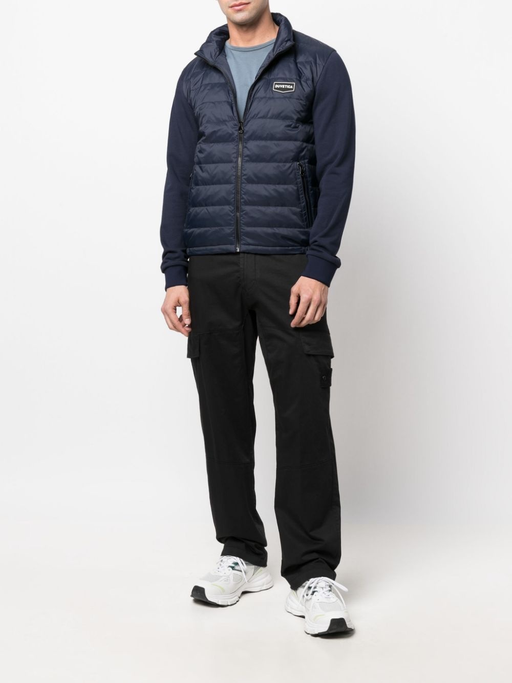 Fossi panelled puffer jacket - 2