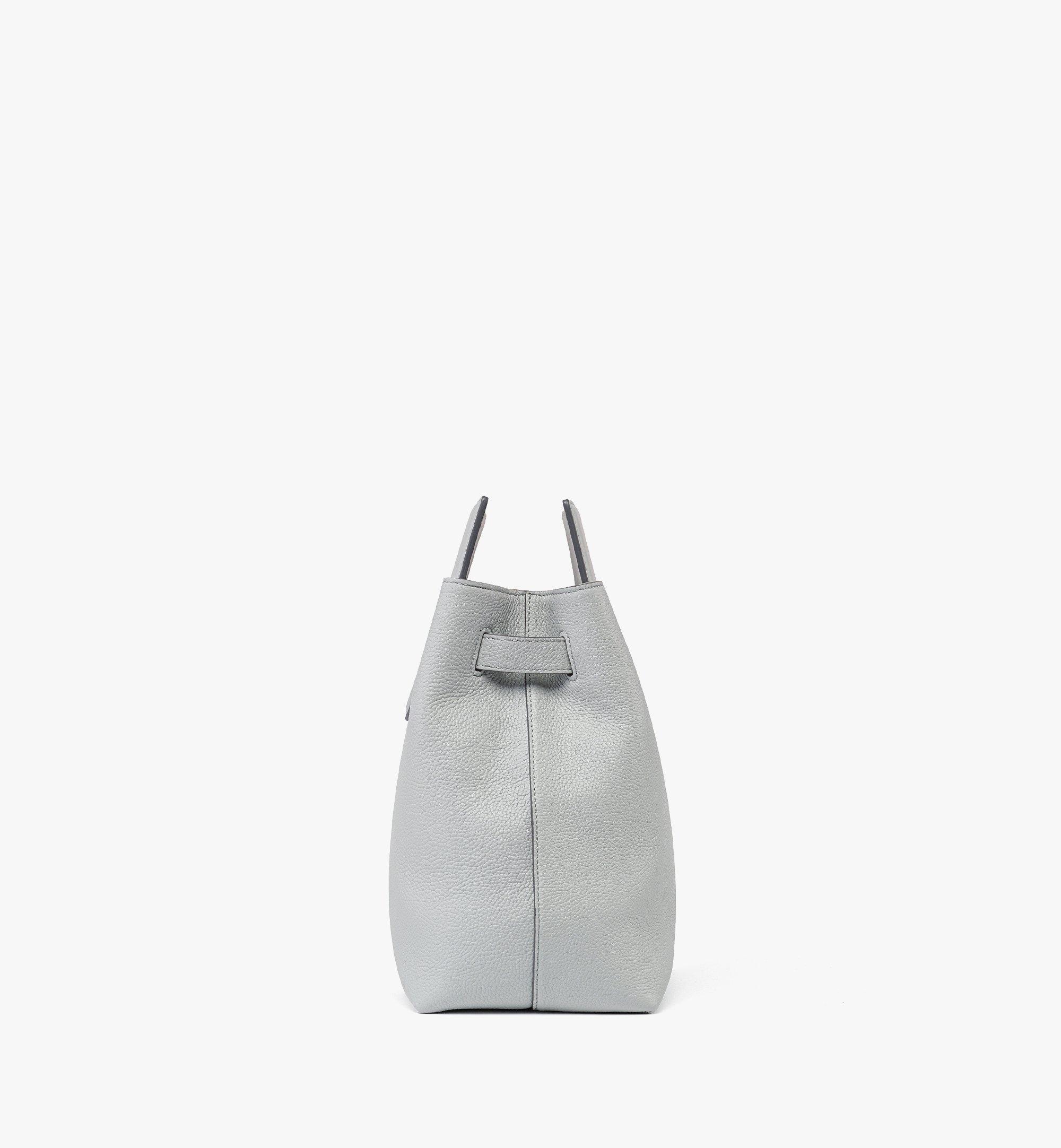 Soft Diamond Tote in Embossed Leather - 3