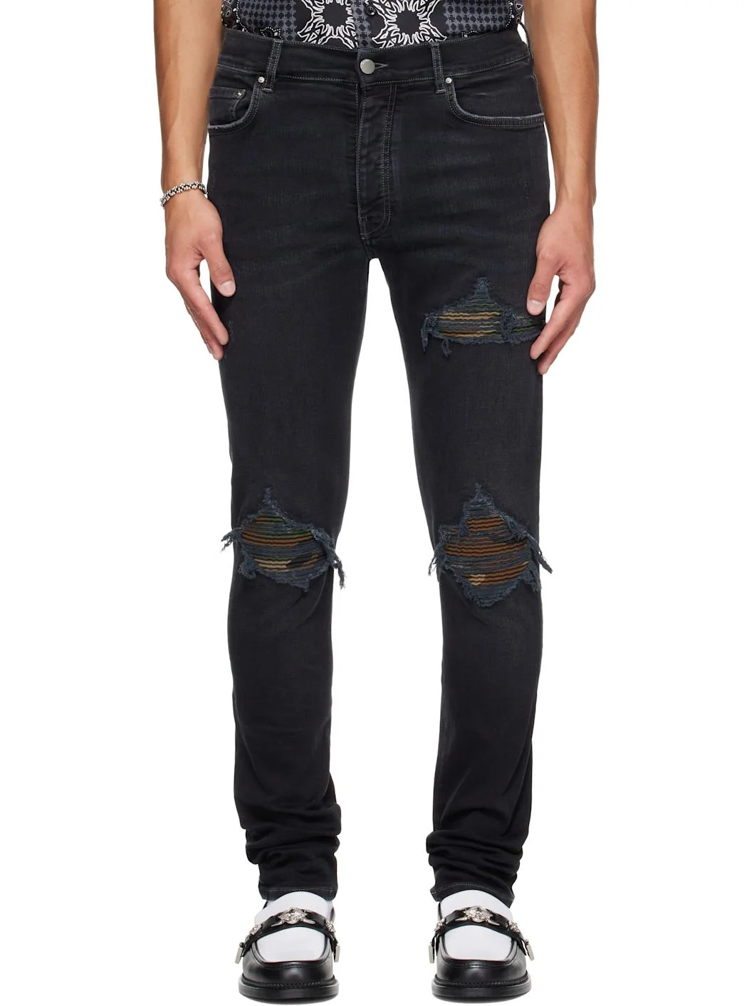 Black Camo MX1 Jeans - 1