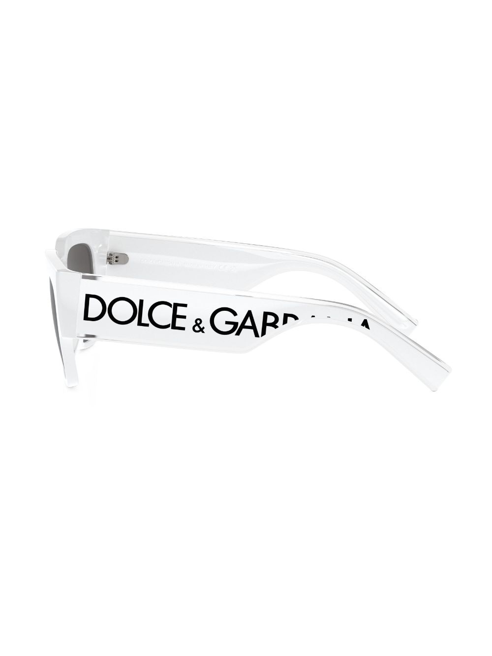 logo-print square-frame sunglasses - 3