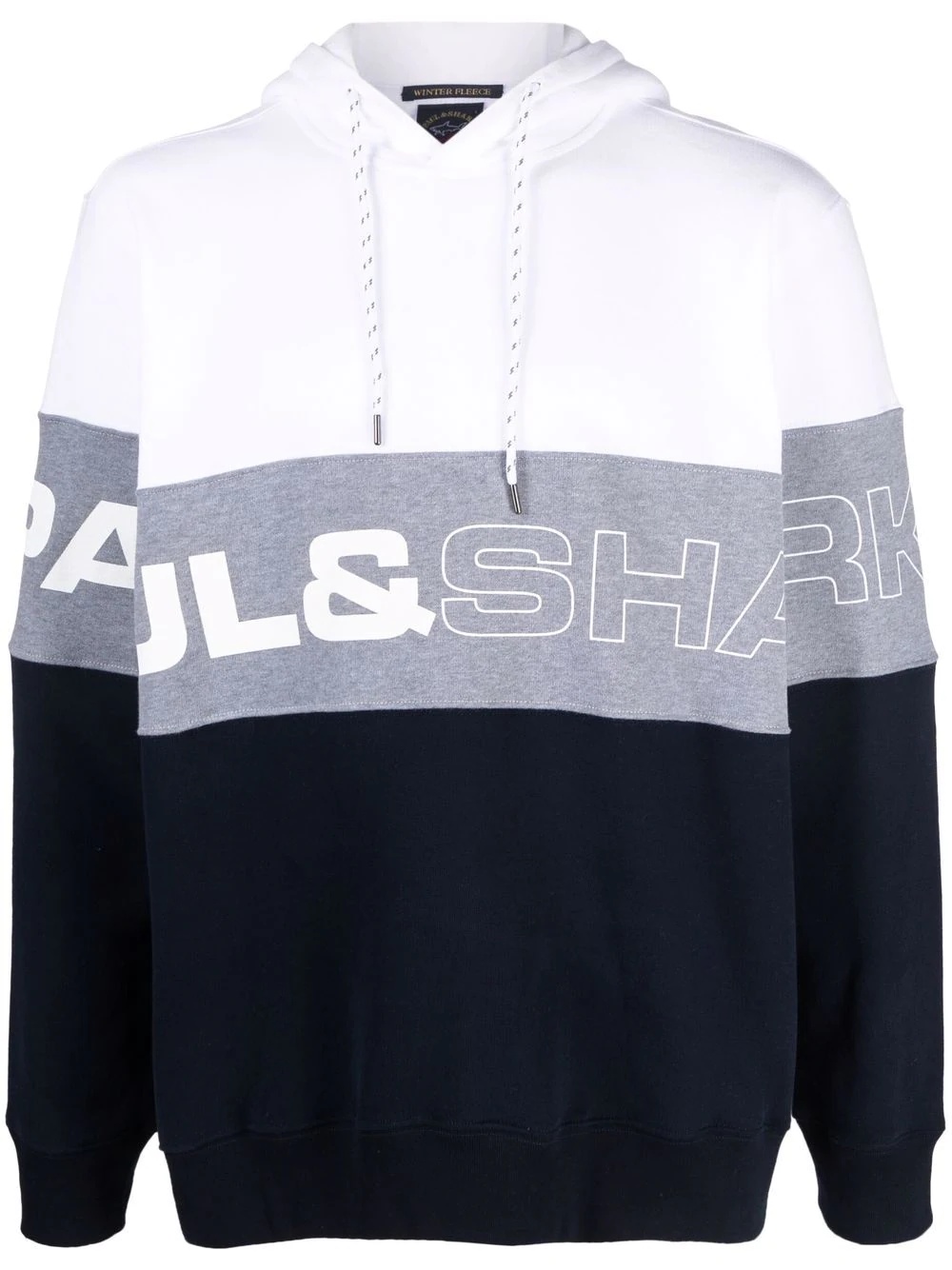 logo hooded sweatshirt - 1