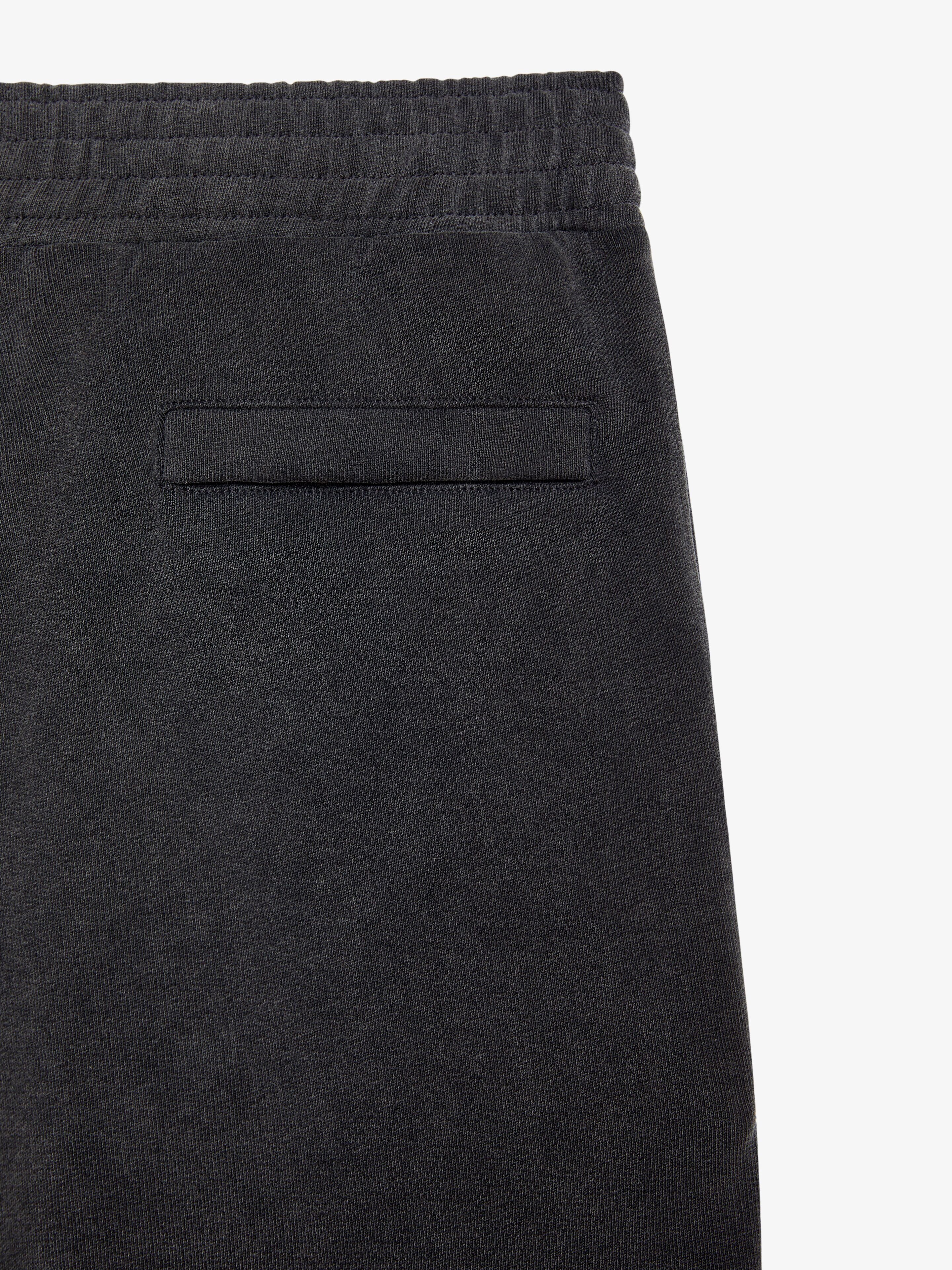 SLIM FIT JOGGER PANTS IN EMBROIDERED FELPA - 6