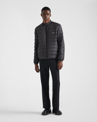 Prada Short polyester down jacket outlook