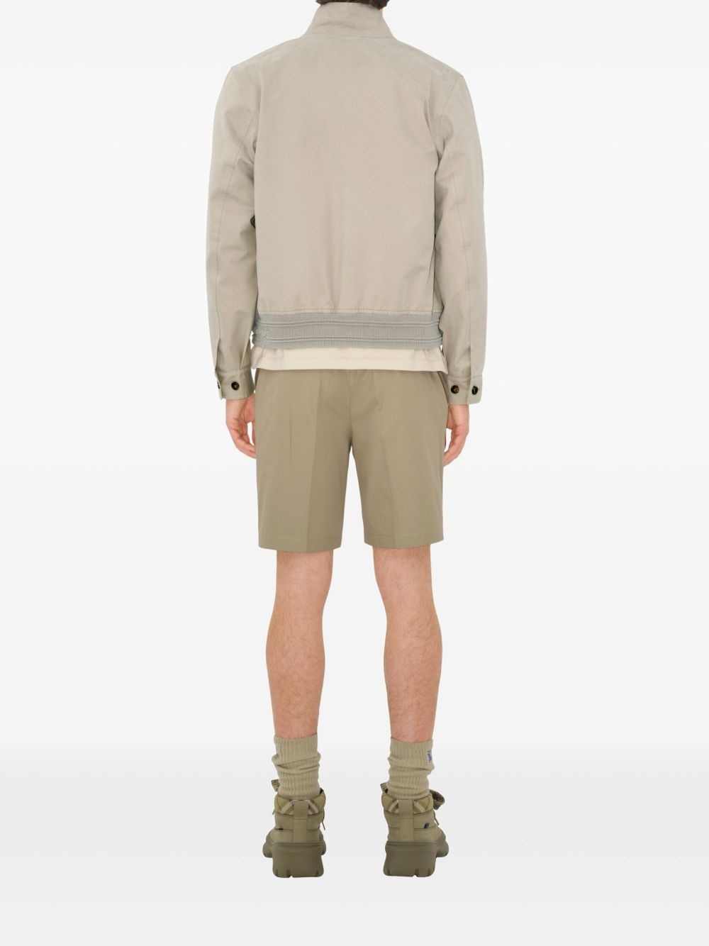 cotton chino shorts - 4