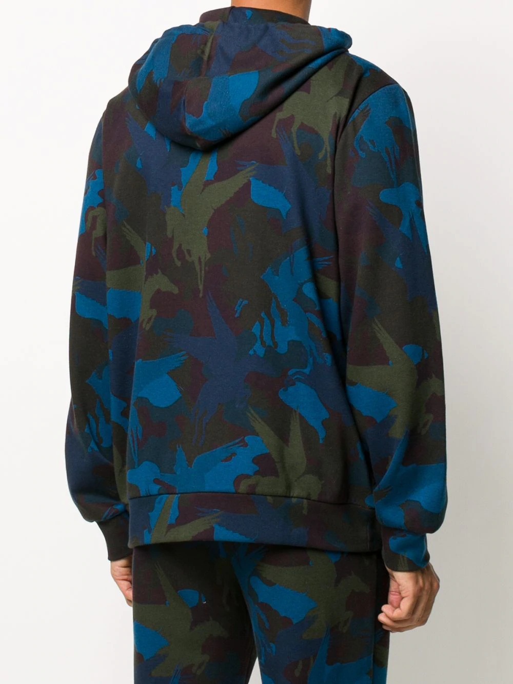 Pegasus print hoodie - 4