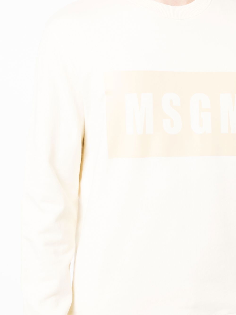 logo print sweatshirt - 5