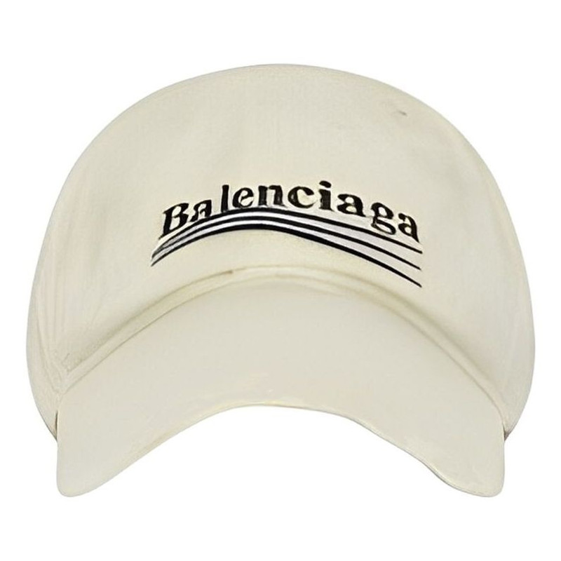 Balenciaga Political Campaign Destroyed Cap 'Beige' 673320410B20936 1