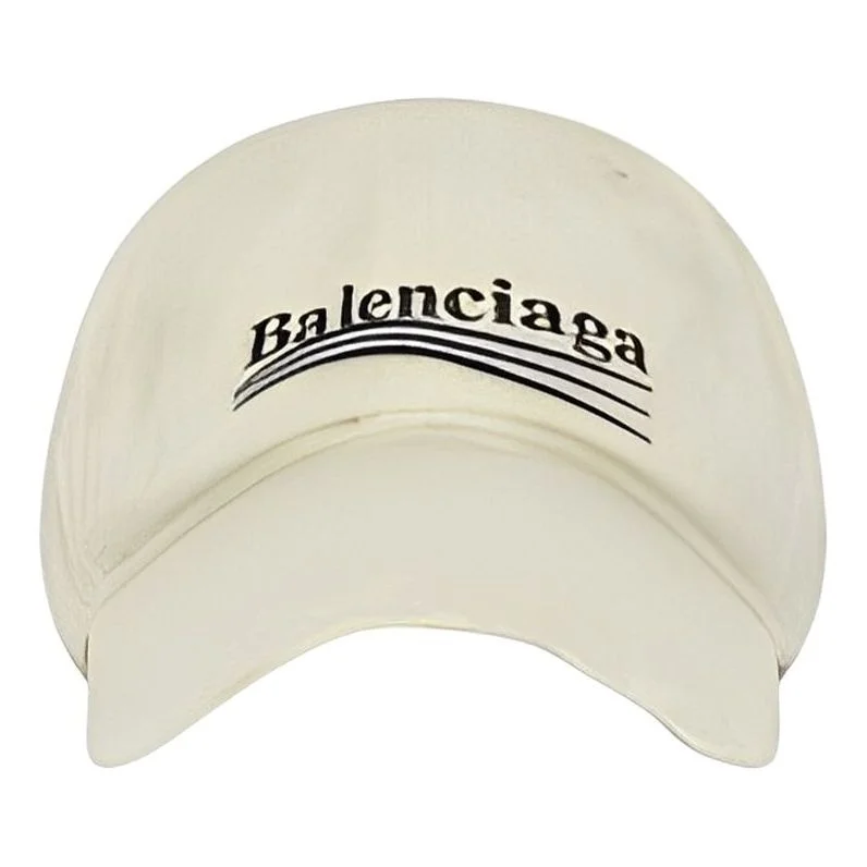 Balenciaga Political Campaign Destroyed Cap 'Beige' 673320410B20936 - 1