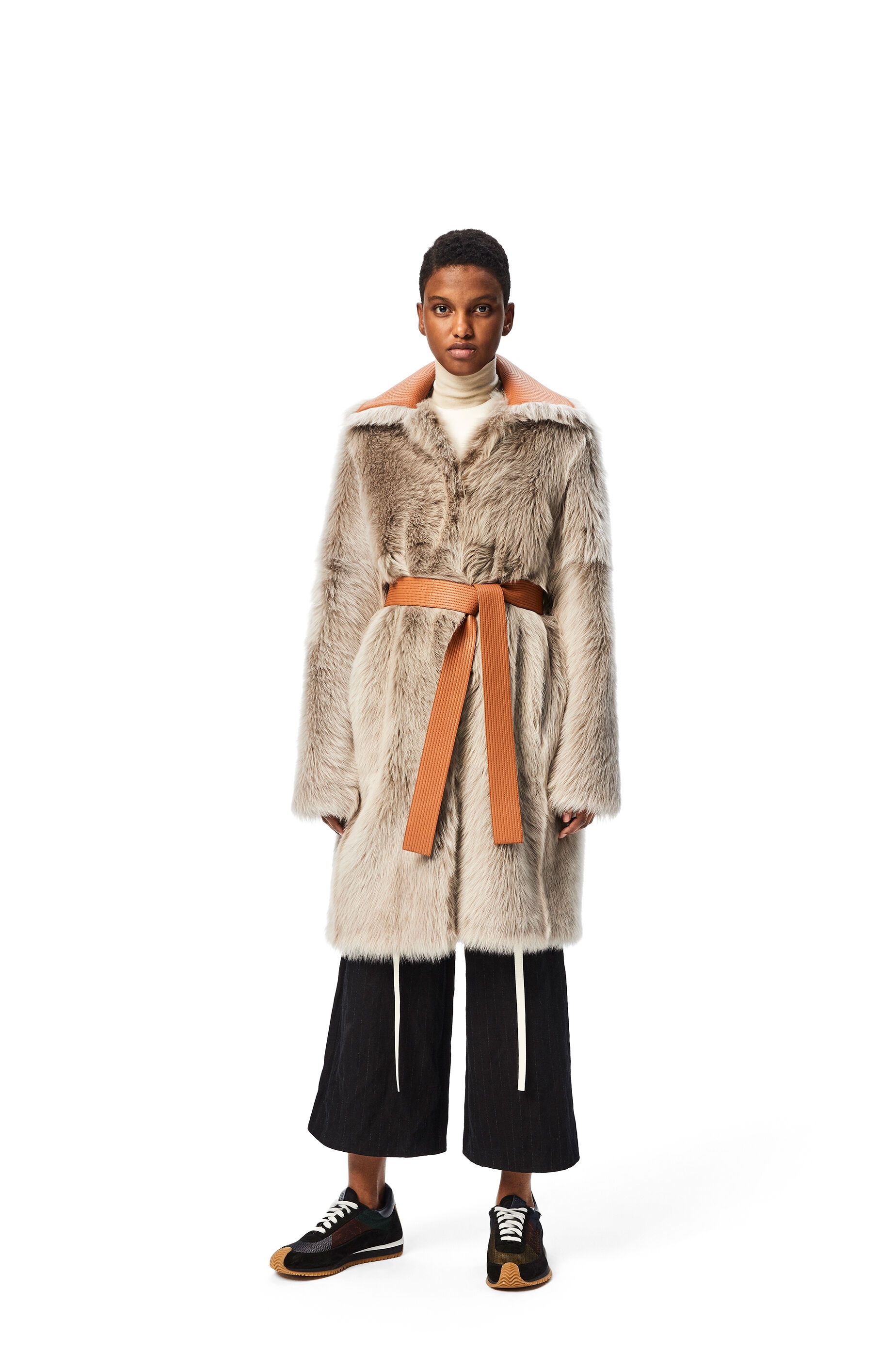 Coat in shearling - 3