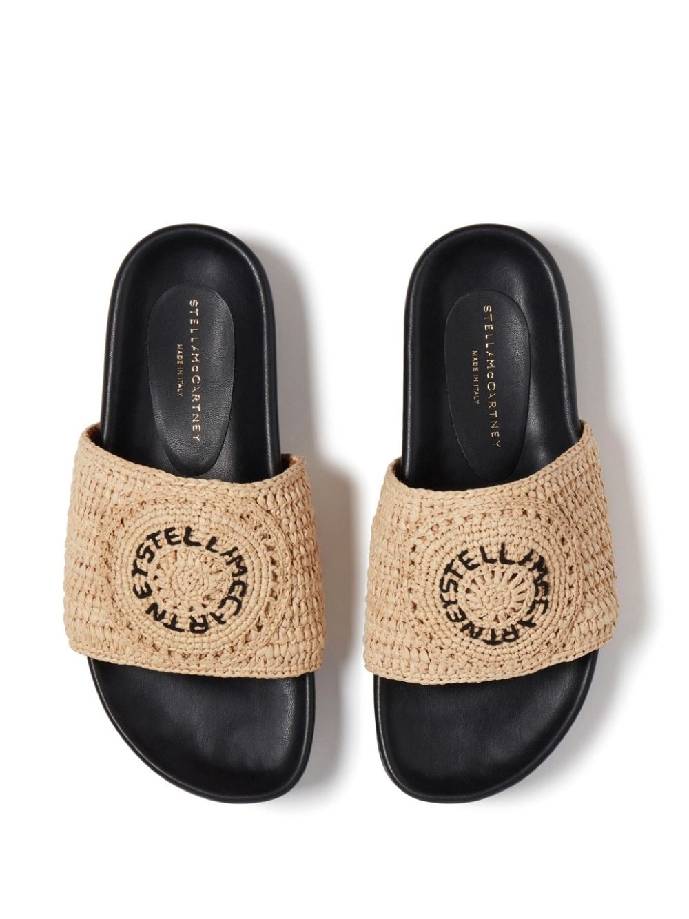 Elyse raffia slides - 4
