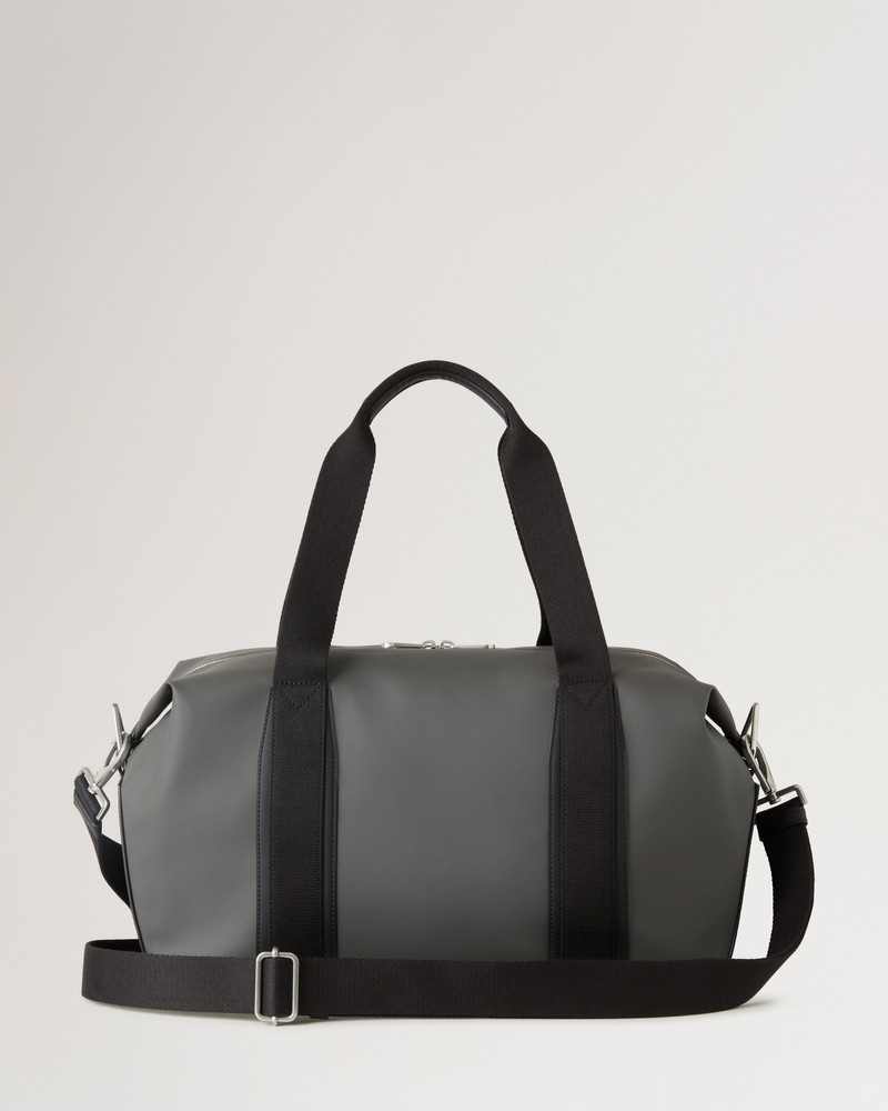Dalston Holdall
Asphalt & Black Coated Canvas & Rubberised Leather 3