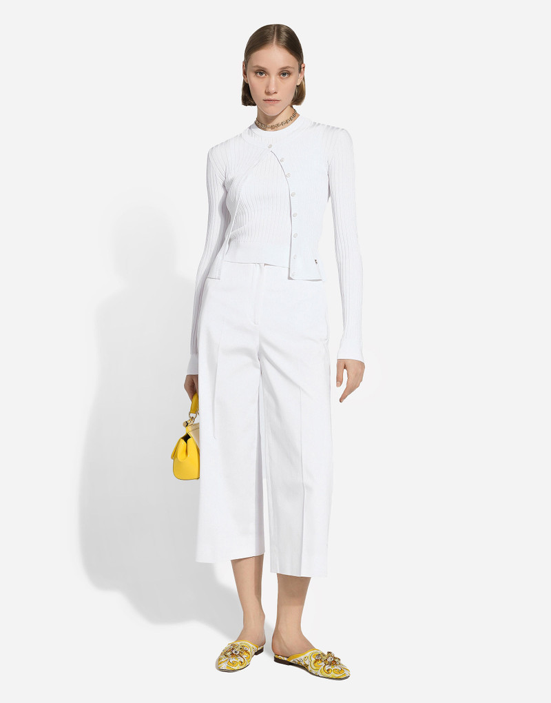 Gabardine culottes 7
