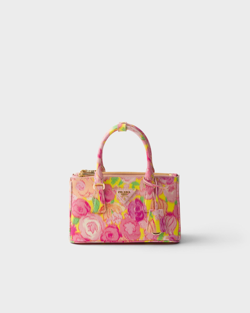 Prada Galleria printed Saffiano leather mini-bag 1