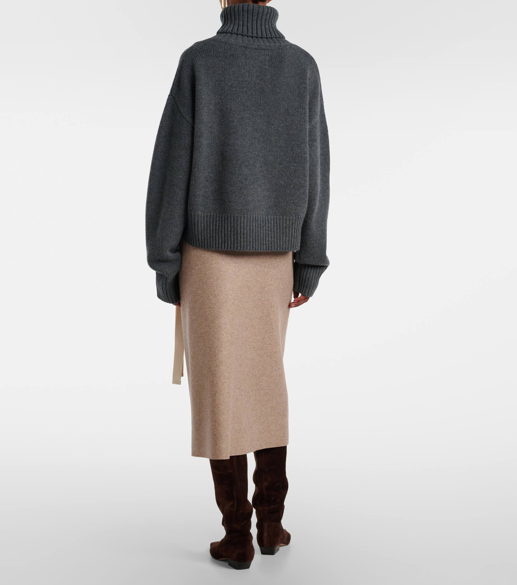 N°434 Crop Xtra turtleneck sweater - 3