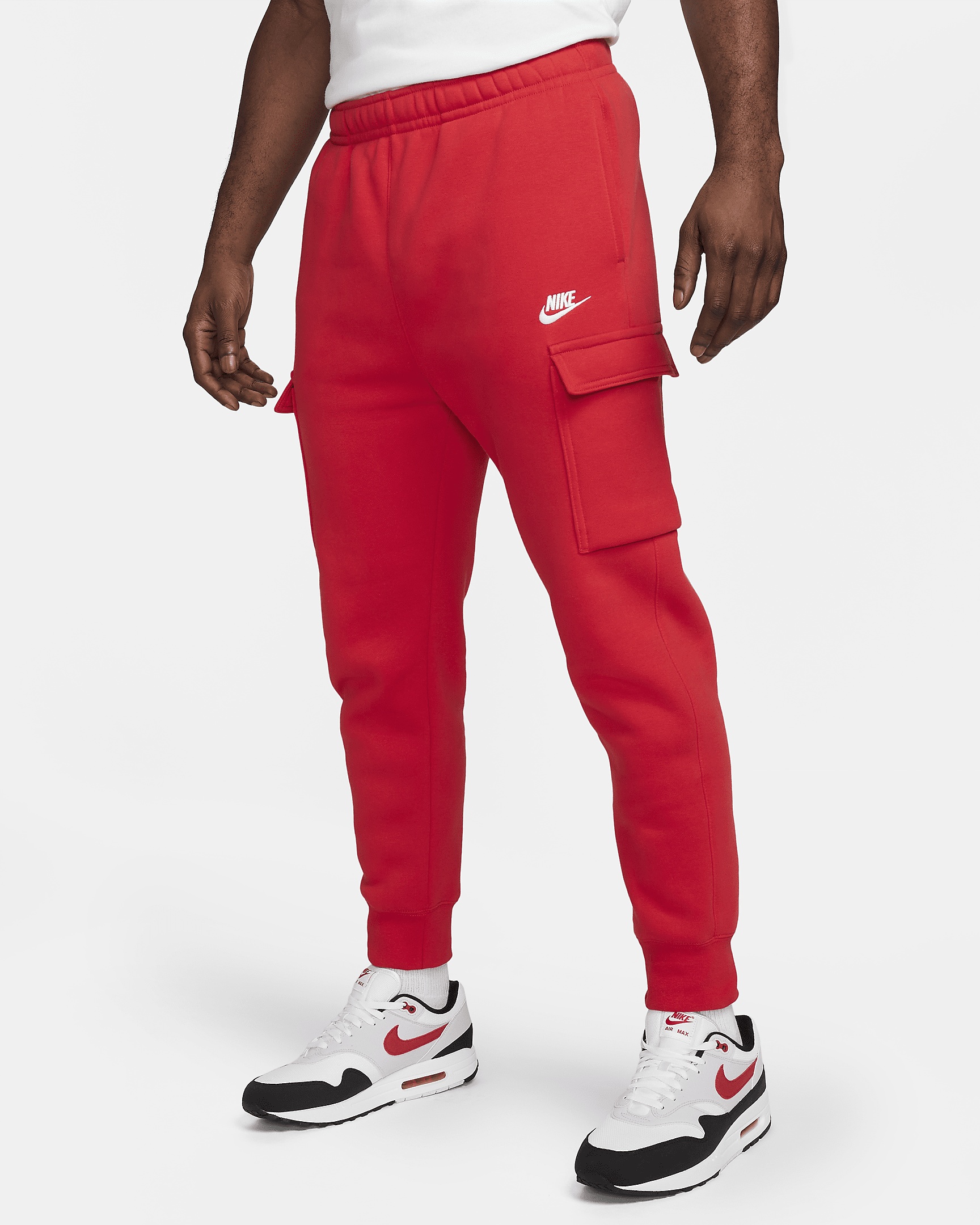 Men's Nike Sportswear Club Fleece Cargo Pants - 1