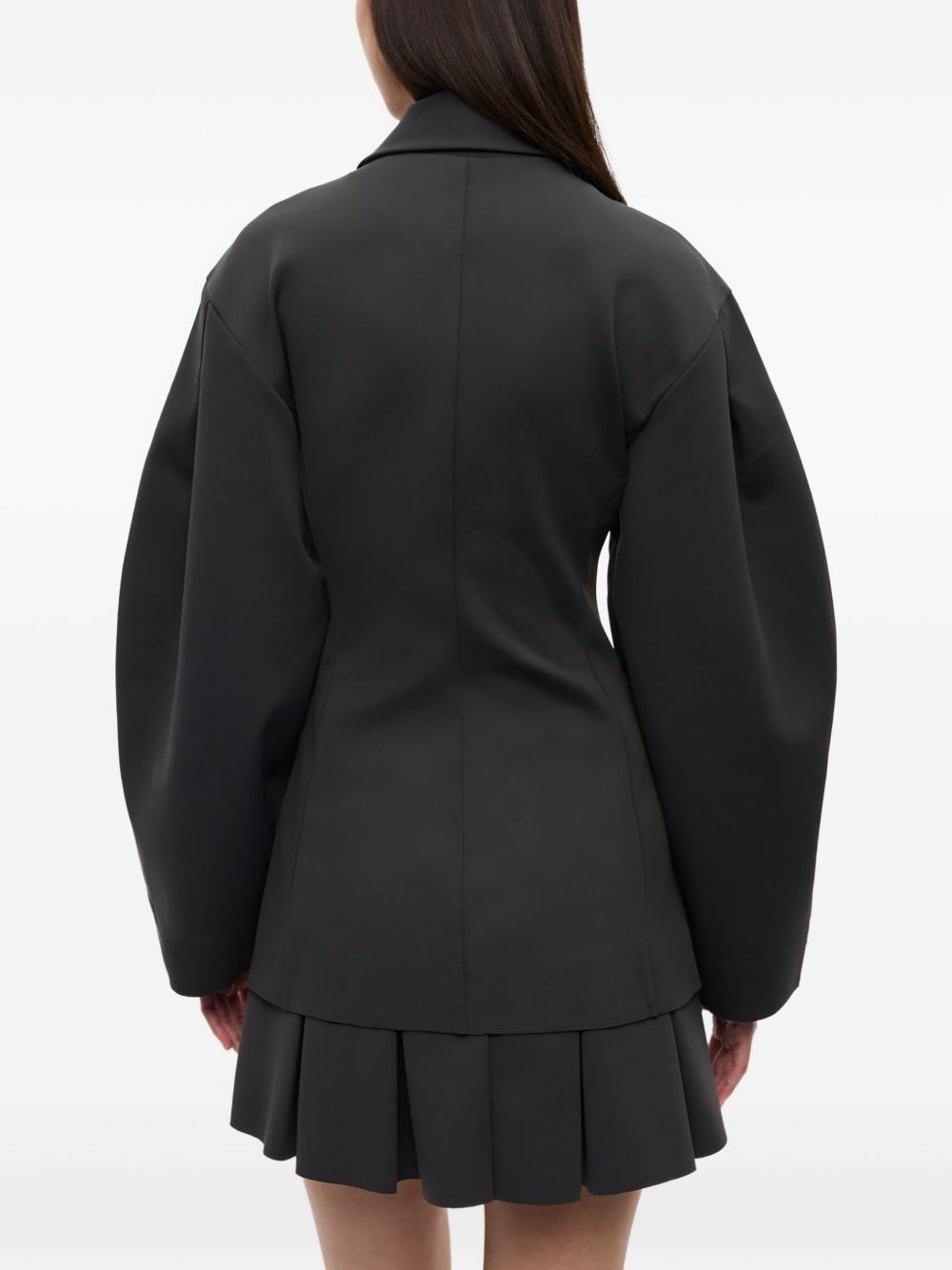 balloon-sleeve jacket - 4