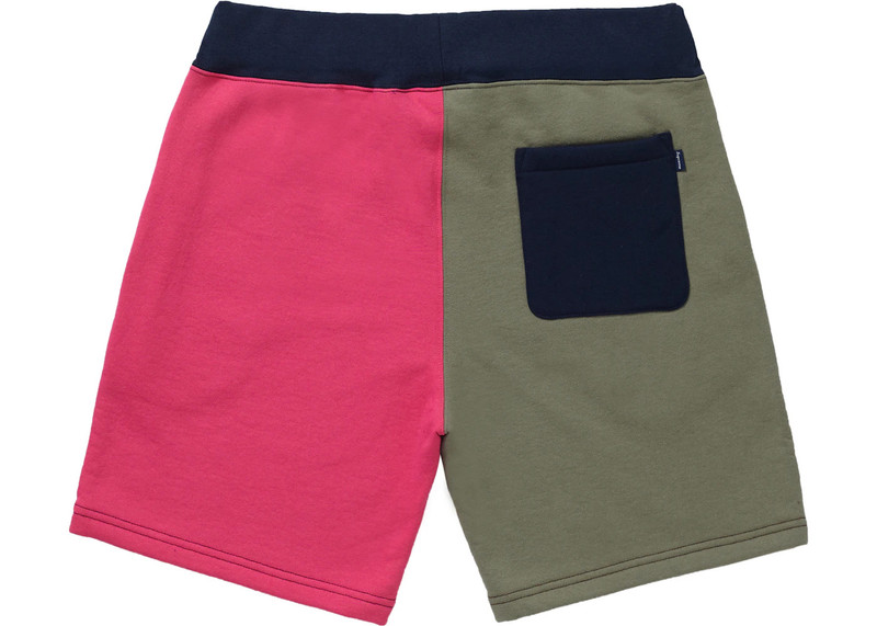 Supreme Supreme S Logo Colorblocked Sweatshort Navy outlook