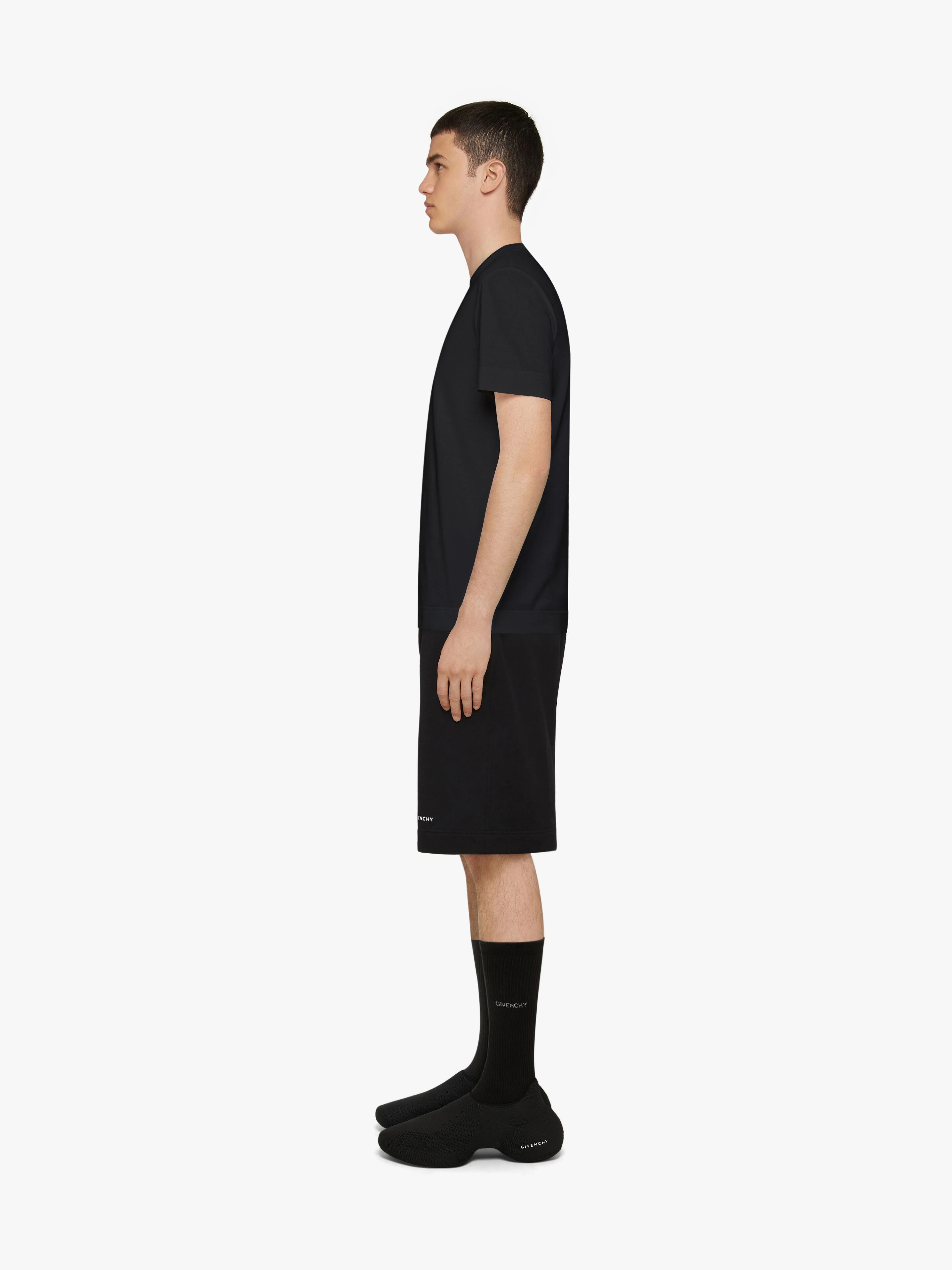 BERMUDA IN FELPA WITH PRINT - 3