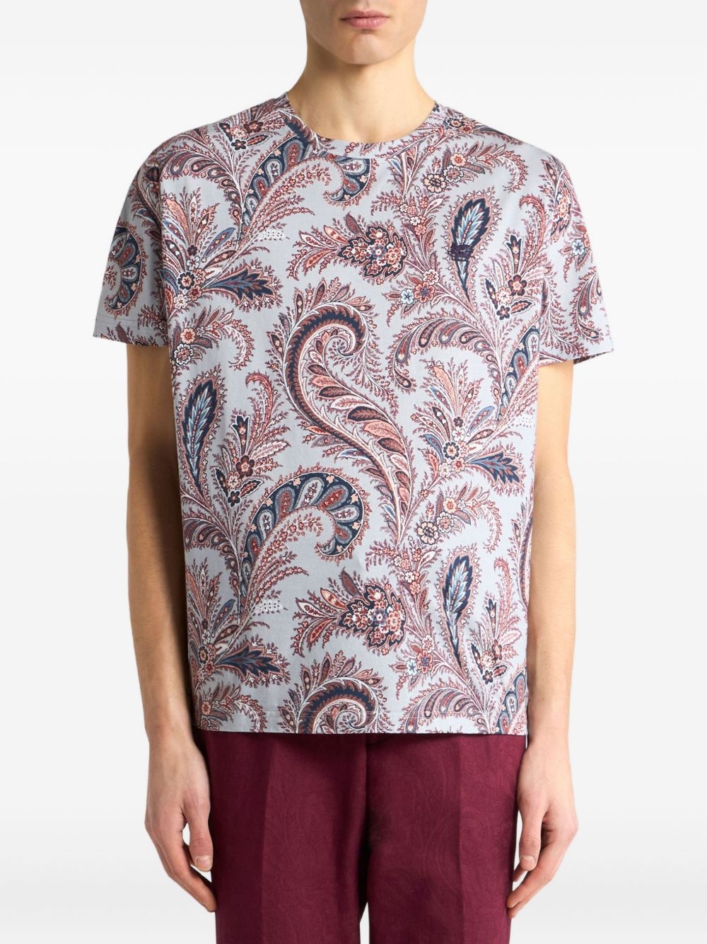 floral-print T-Shirt - 2