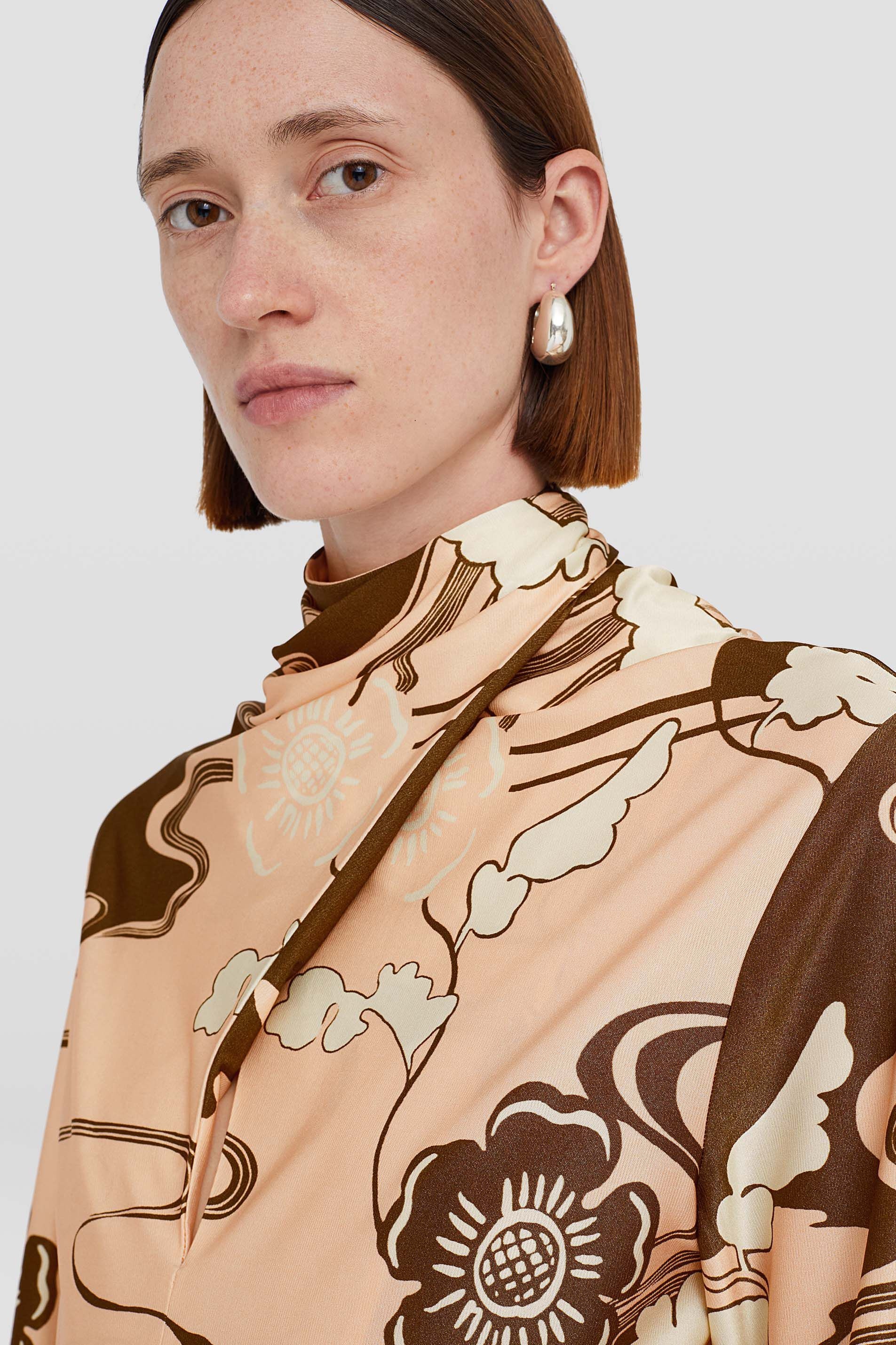 Printed Dress - 5