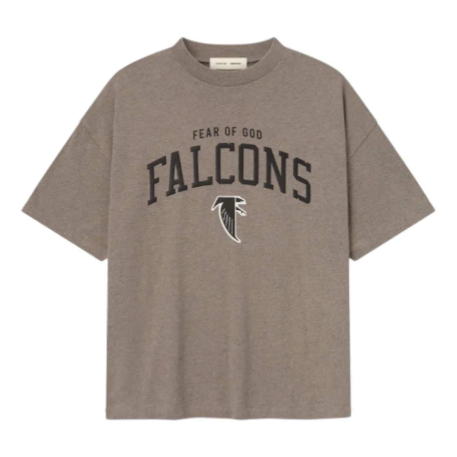 Fear of God Essentials Falcons Relaxed 90s Fit SS25 T-Shirt 'Homestead Heather' 125AT256051F - 1