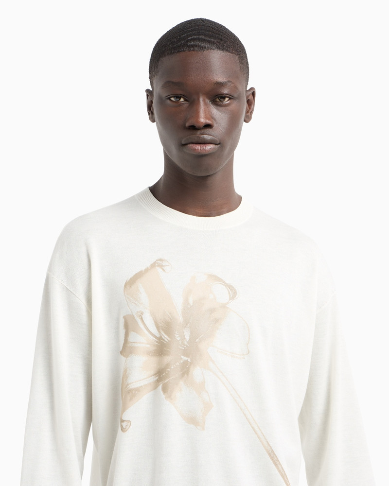 ASV WOOL-LYOCELL BLEND JUMPER WITH FLOWER PRINT 5
