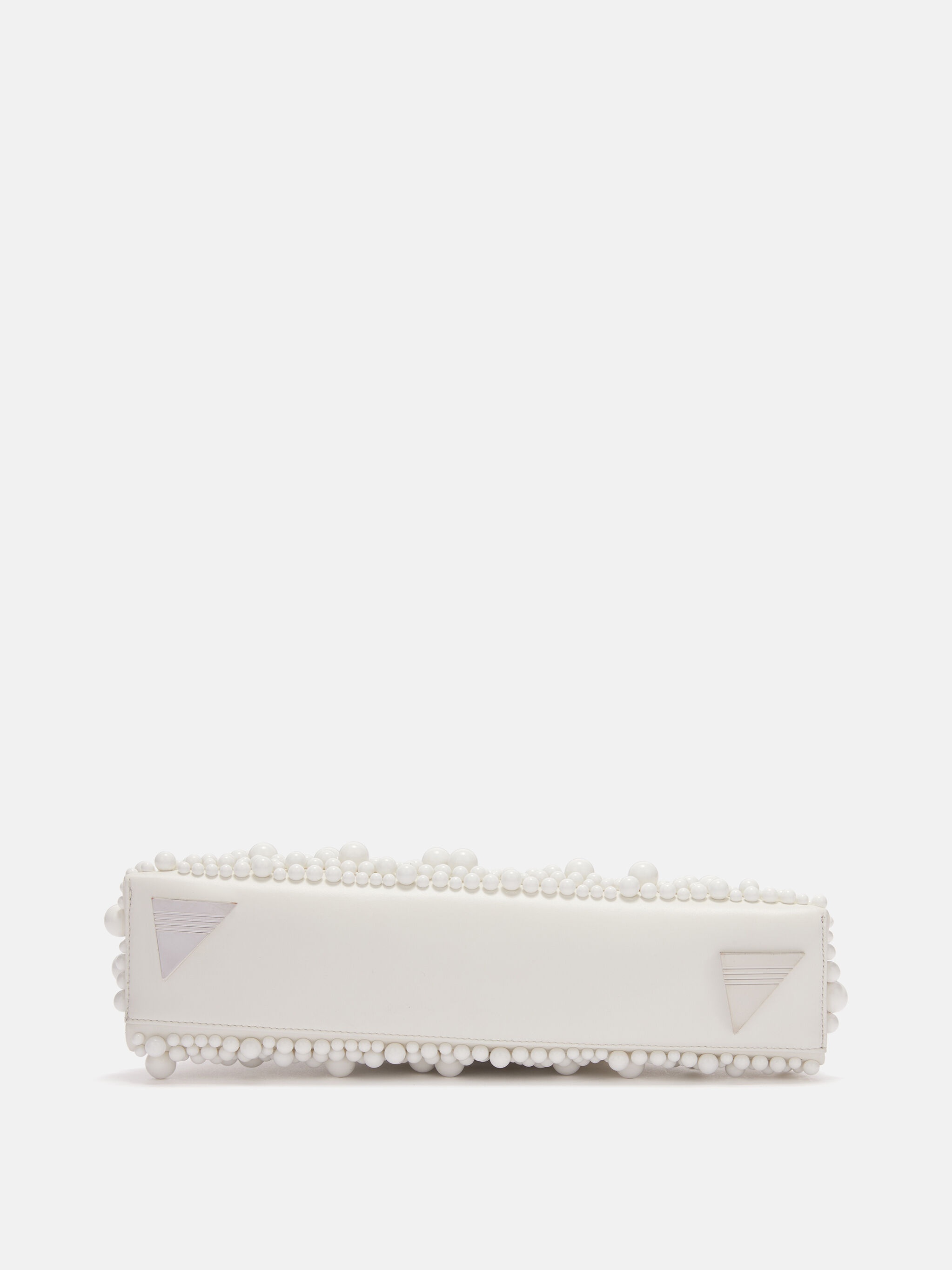 ''LONG NIGHT'' IVORY MAXI CLUTCH - 4