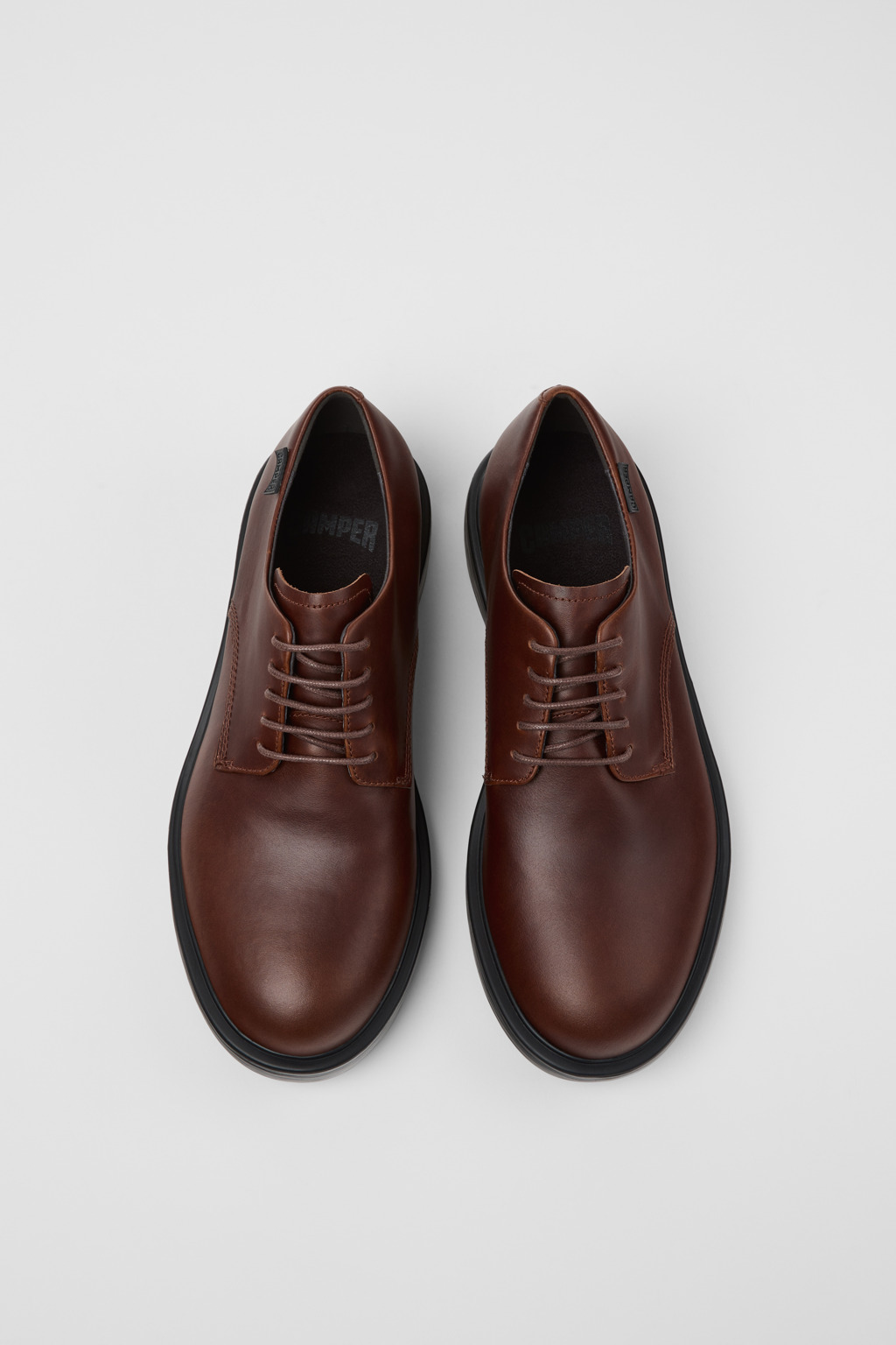 Brown Leather Shoes for Men. - 4