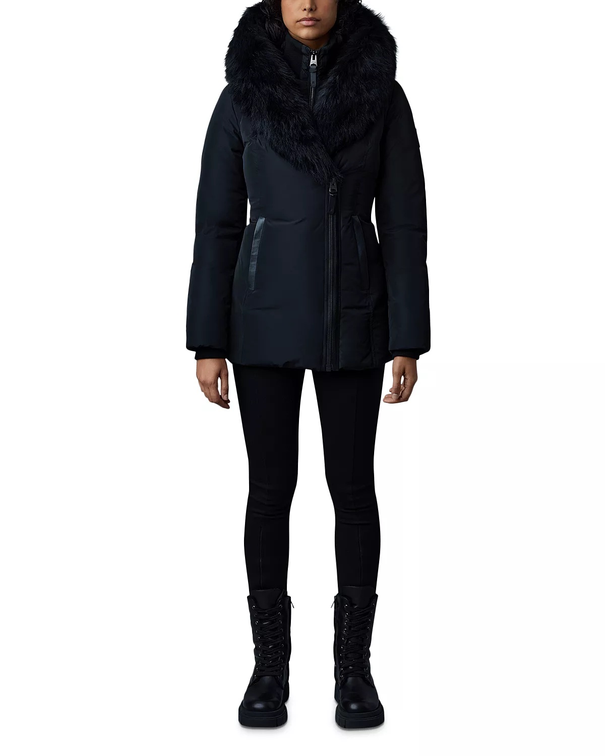 Adali Hooded Shearling Down Jacket - 2