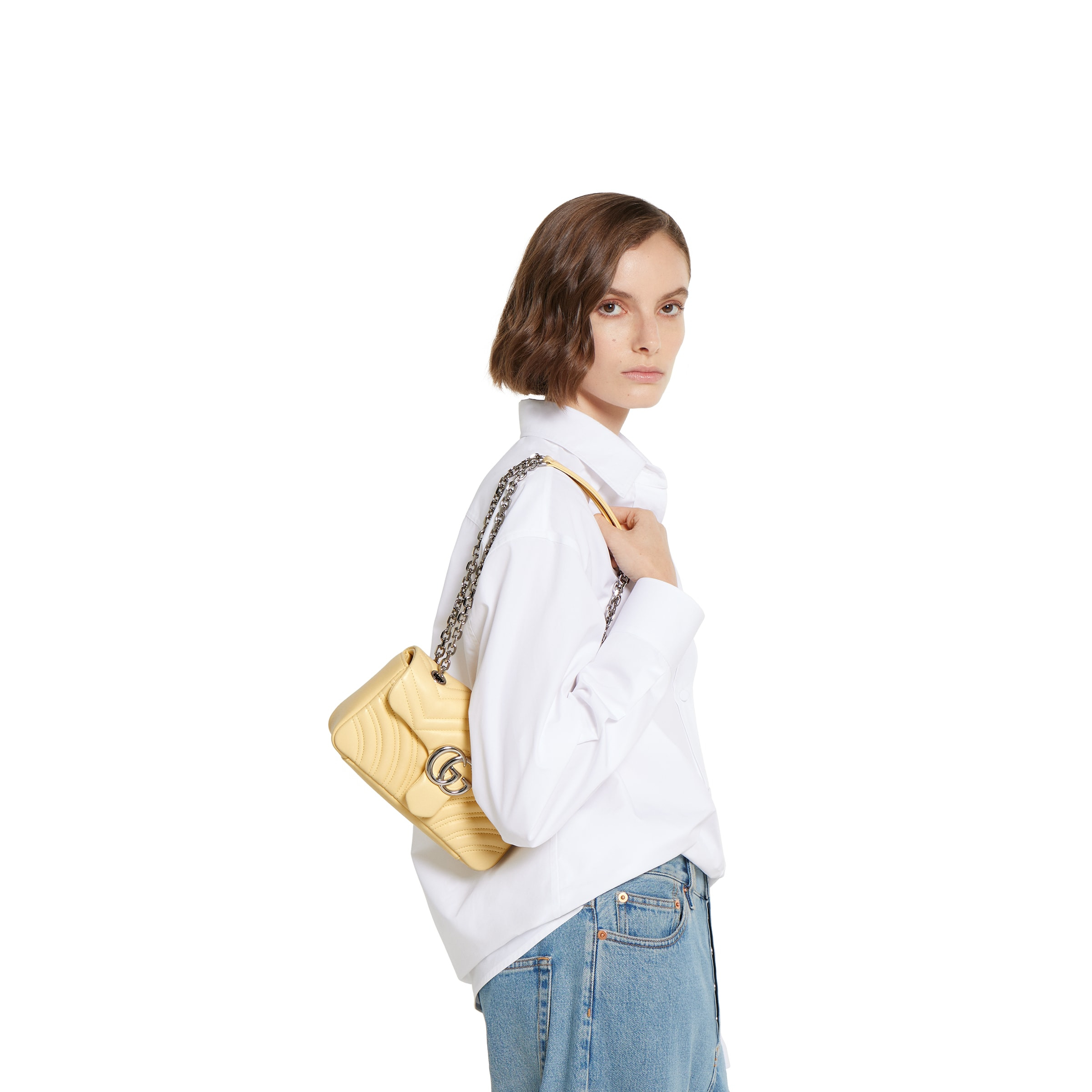 GG Marmont small shoulder bag - 3