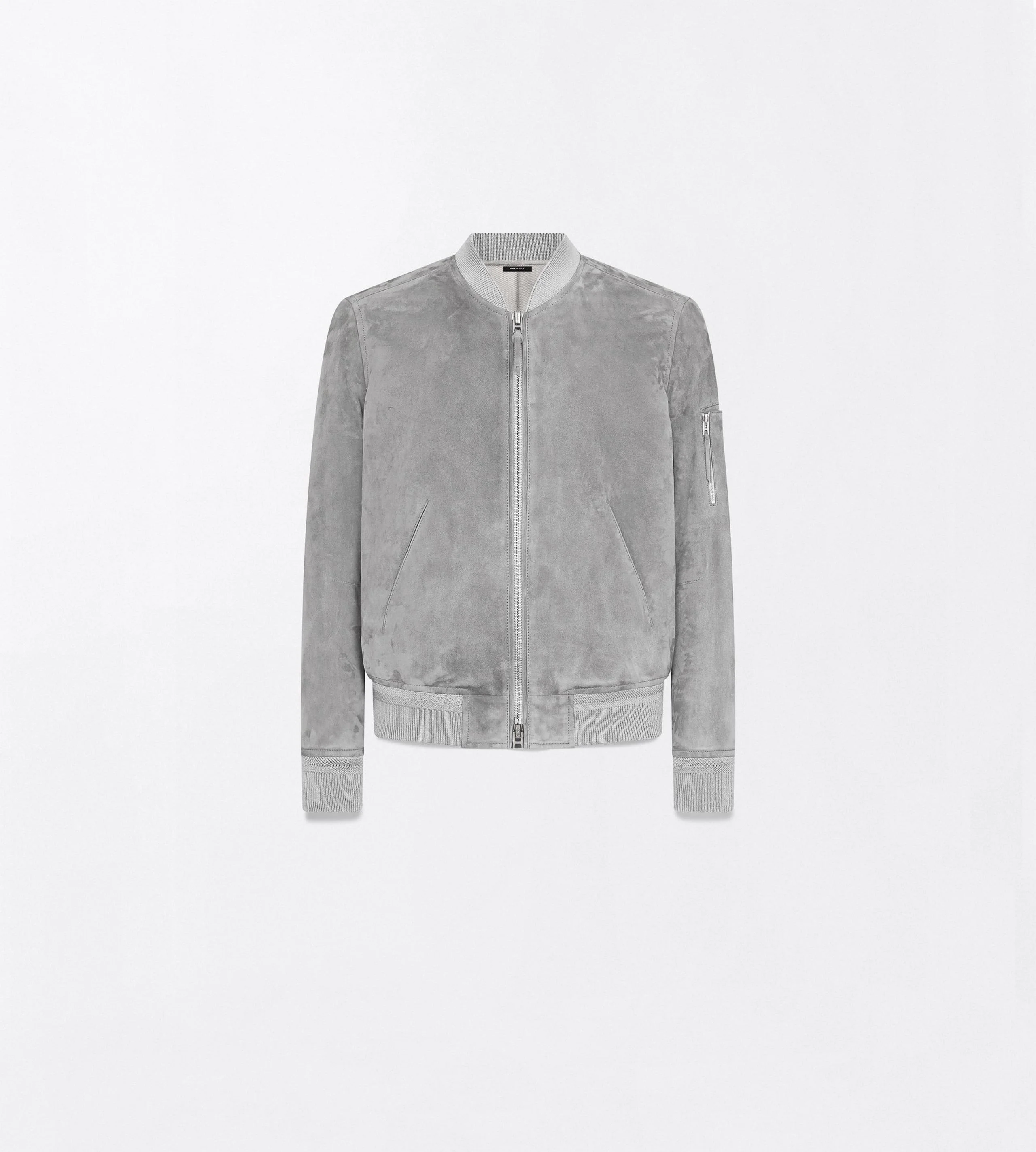 FINE SUEDE BOMBER - 1