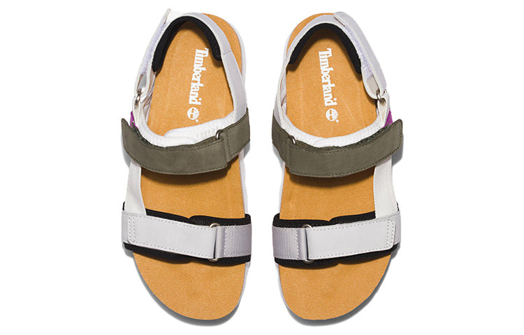(WMNS) Timberland Santa Monica Sunrise 'White Purple' A422QL96 - 4