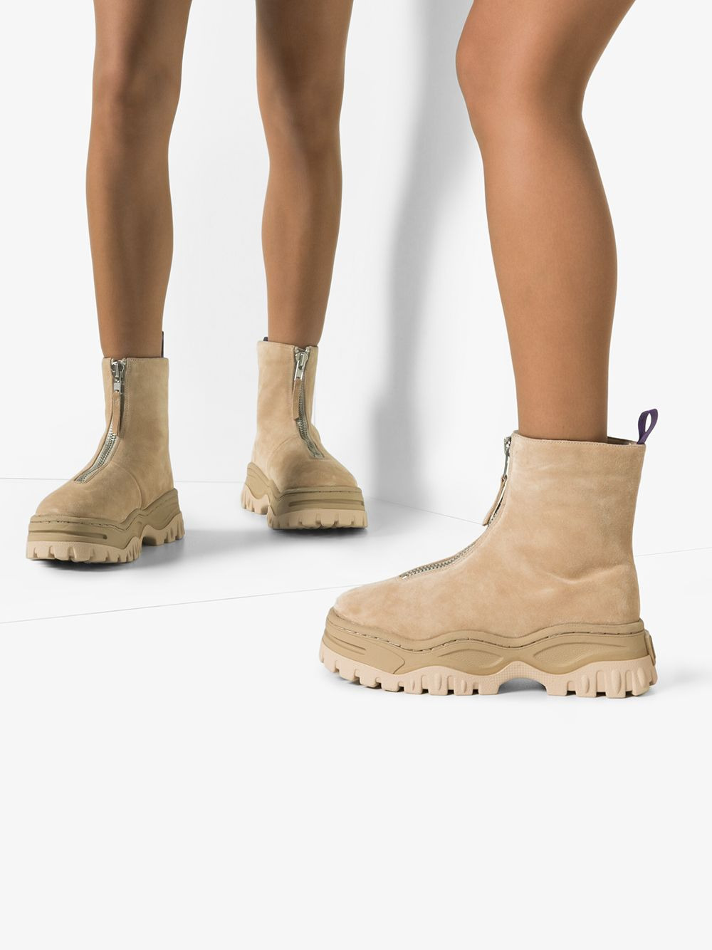 Raven zip-up ankle boots - 3