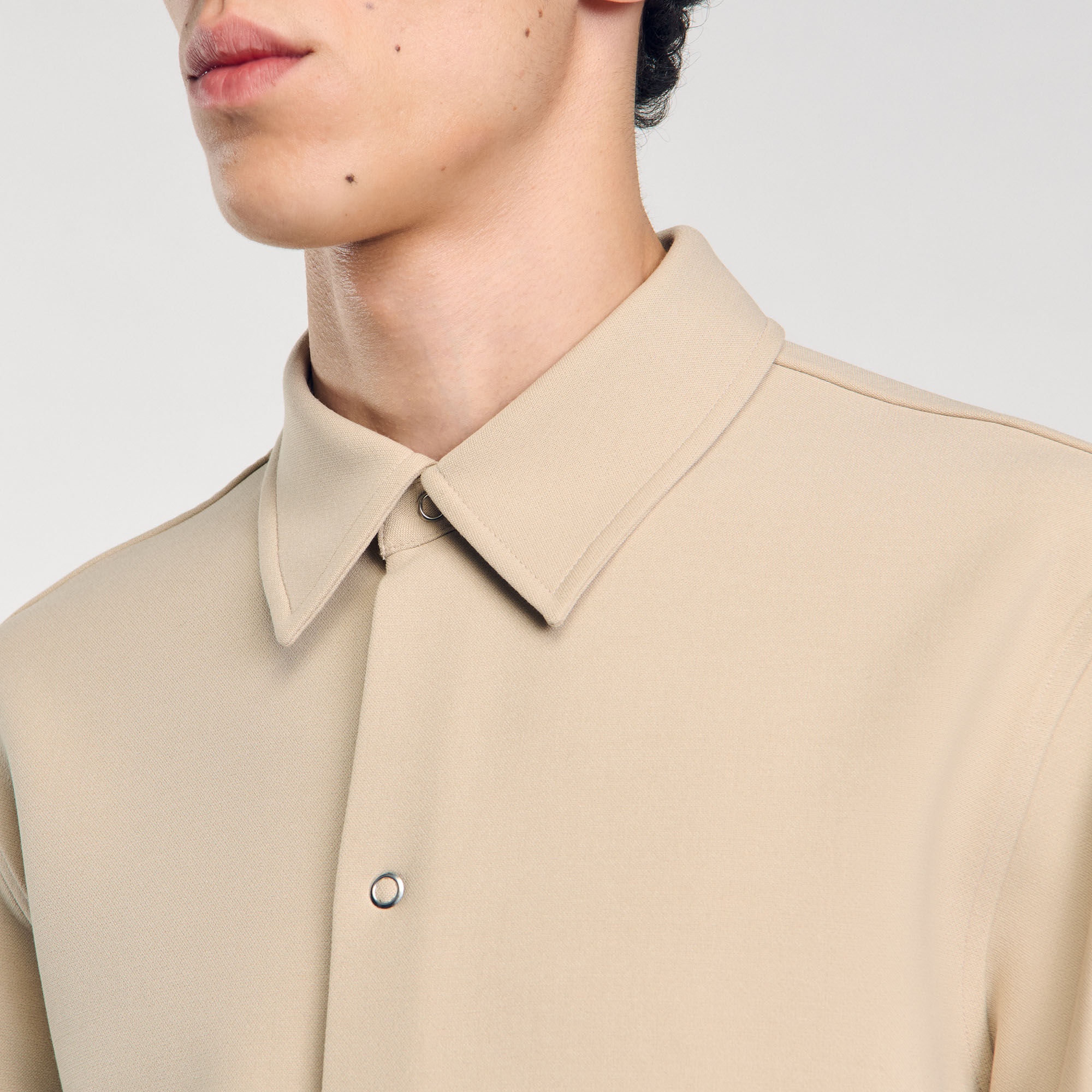 LONG-SLEEVED JERSEY SHIRT - 4