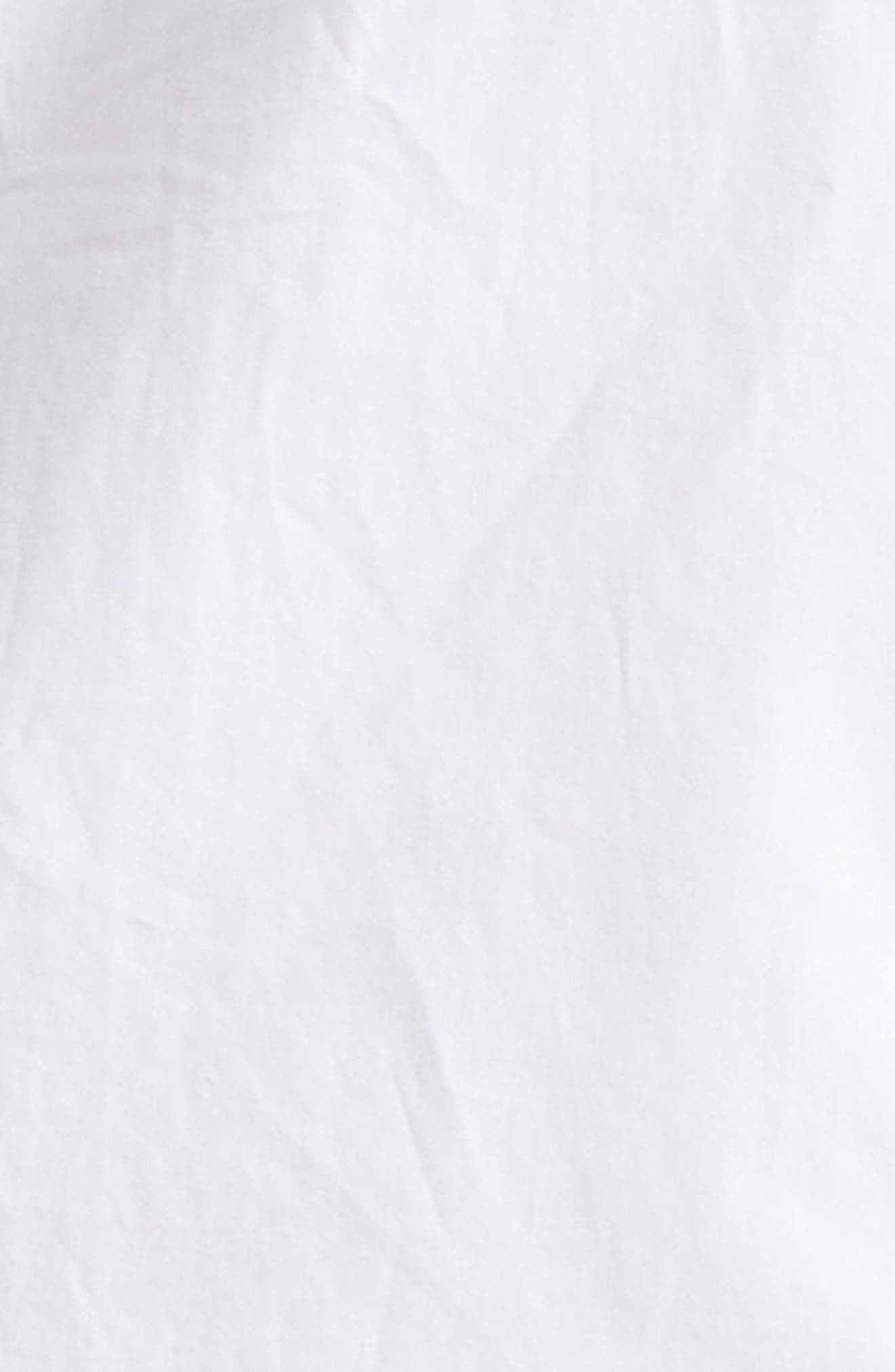 Monogrammed Cotton Poplin Button-Up Shirt - 7