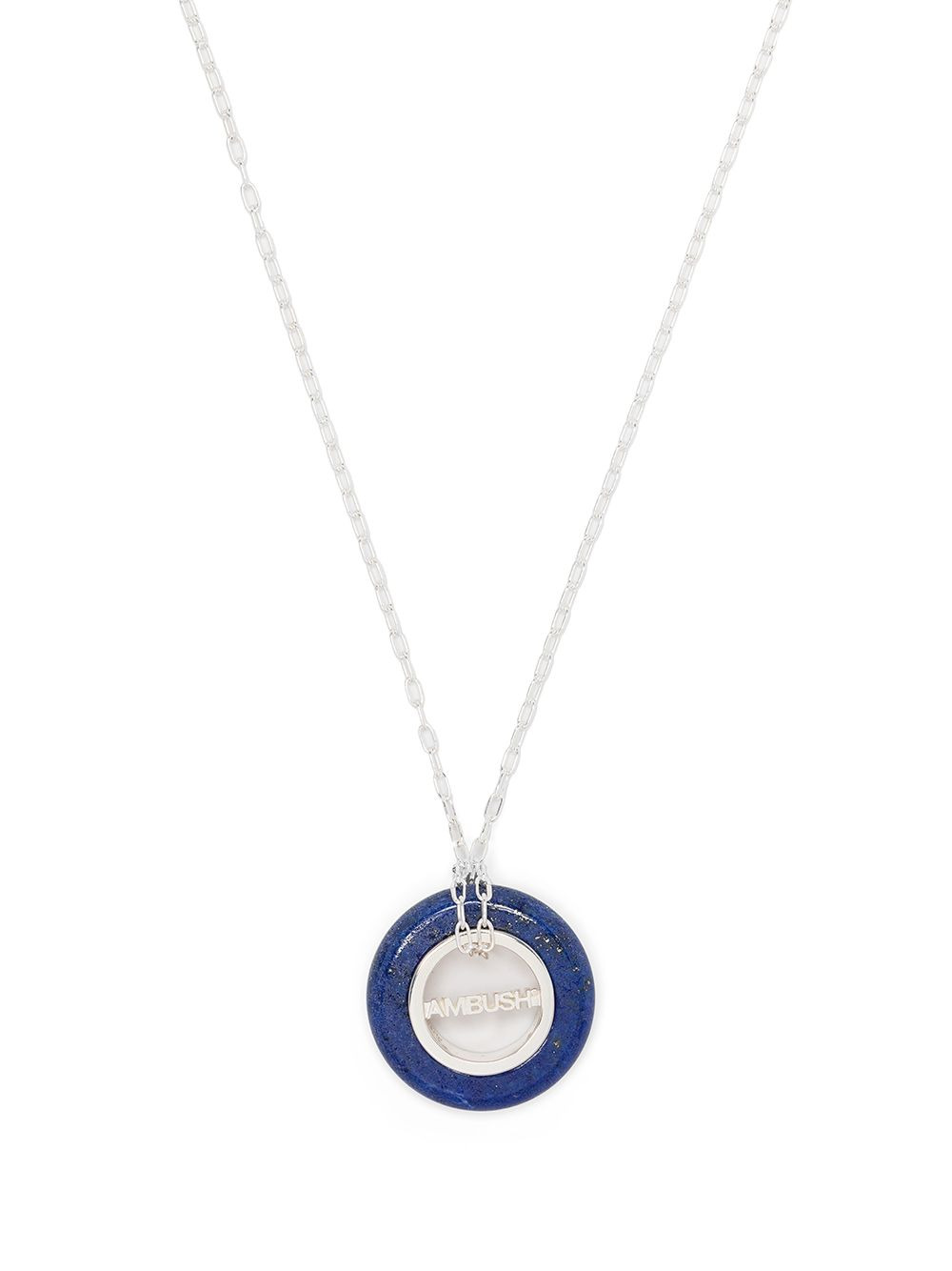 logo-pendant necklace - 3
