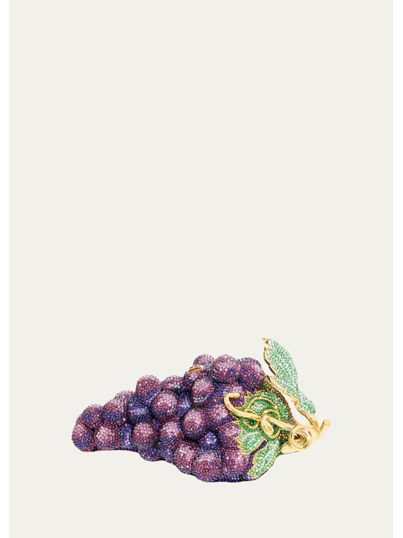 Crystal Grapes Clutch Bag 1