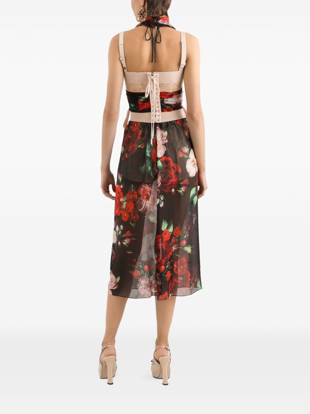 floral-print top - 3