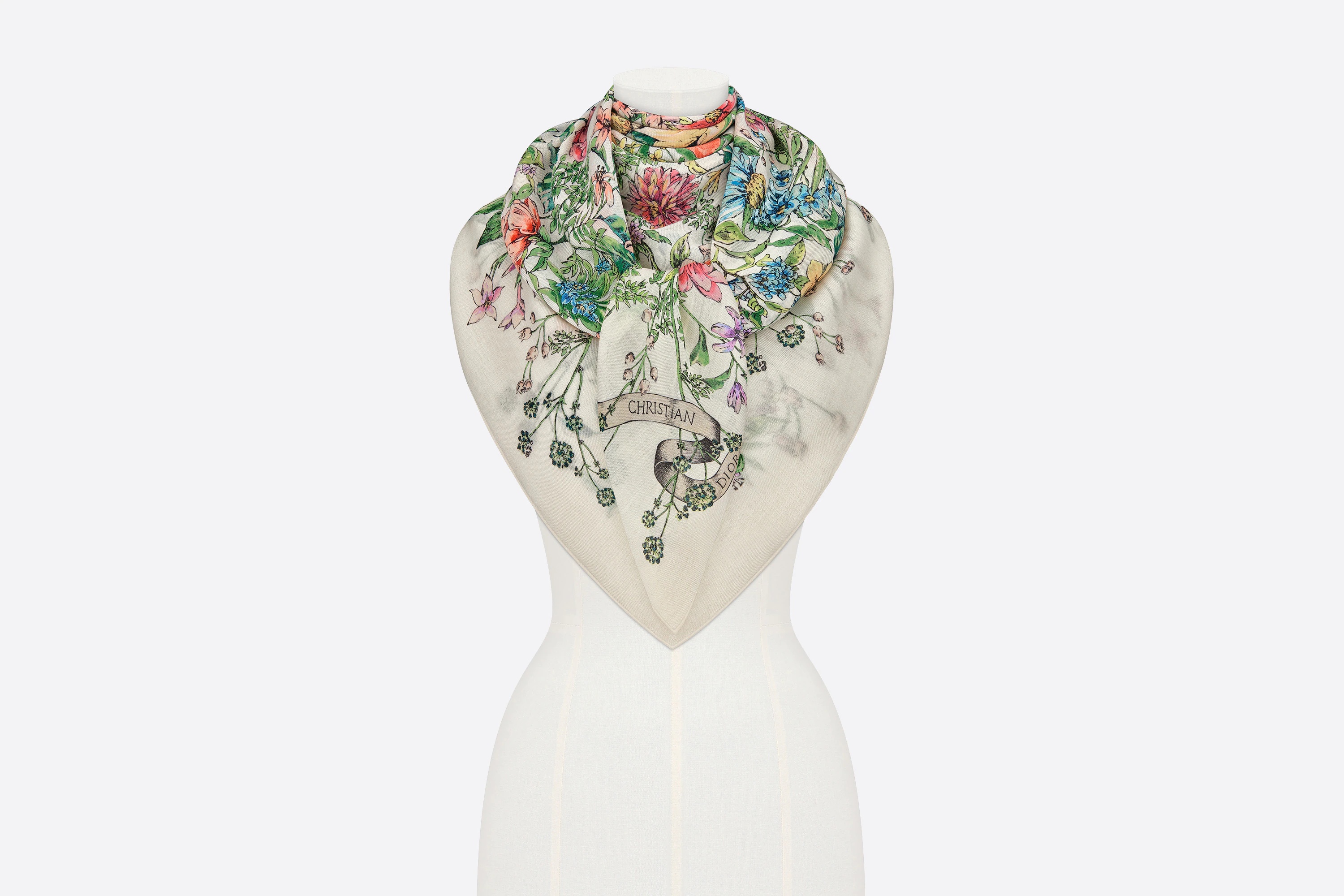 D-Floral Shawl - 5